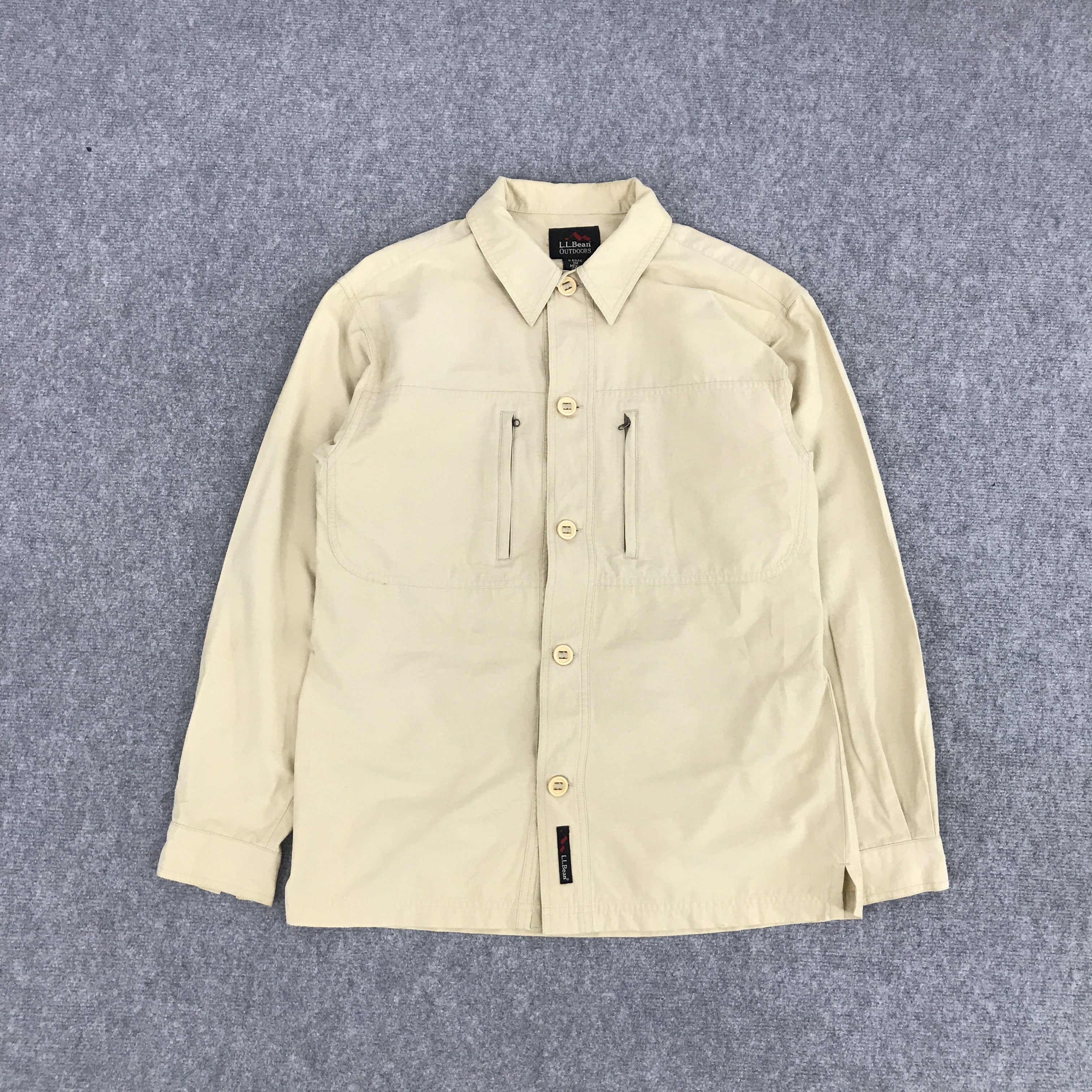 L.L. Bean L.L.BEAN OUTDOORS UP BUTTON JACKET Size US L / EU 52-54 / 3 - 1 Thumbnail