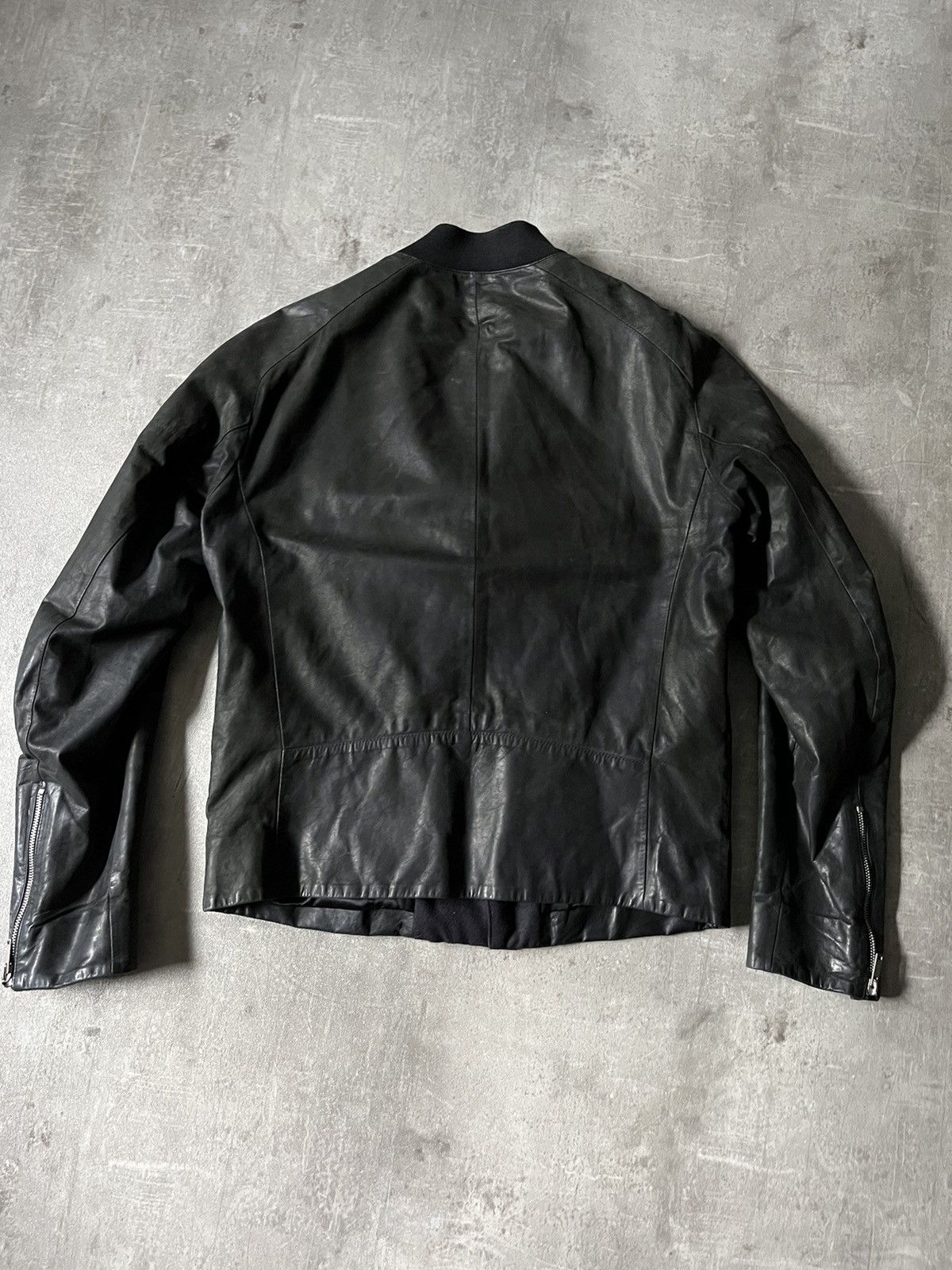 Alexander McQueen Vintage Alexander McQueen leather jacket ramones black Size US S / EU 44-46 / 1 - 7 Thumbnail