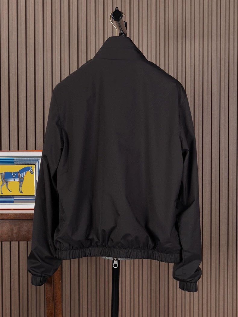 Loro Piana Loro Piana Men's Double-Sided Bomber Jacket Size US M / EU 48-50 / 2 - 1 Thumbnail