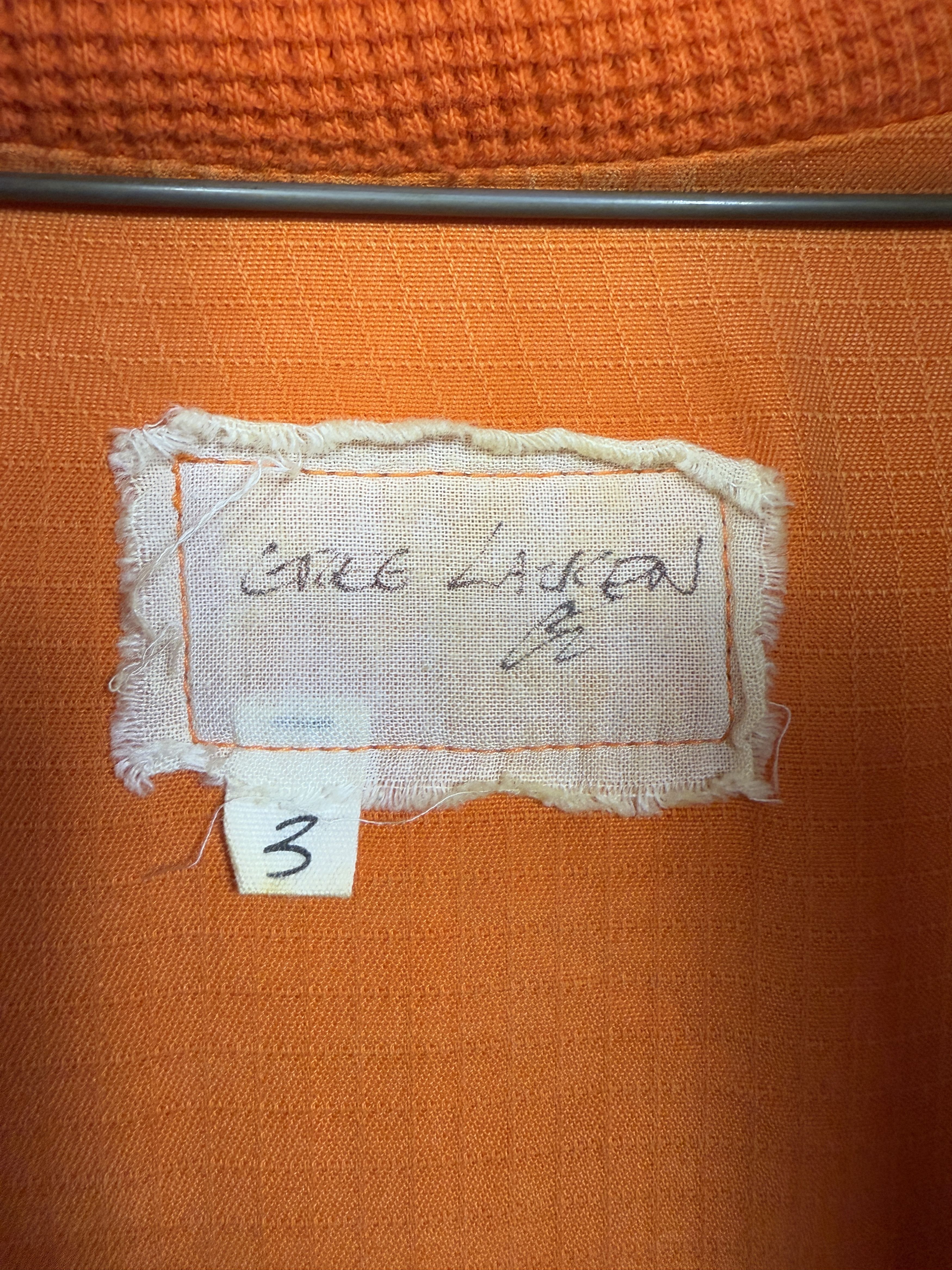 Greg Lauren $1500 Greg Lauren Orange Stitchwork Vest Size US L / EU 52-54 / 3 - 8 Thumbnail