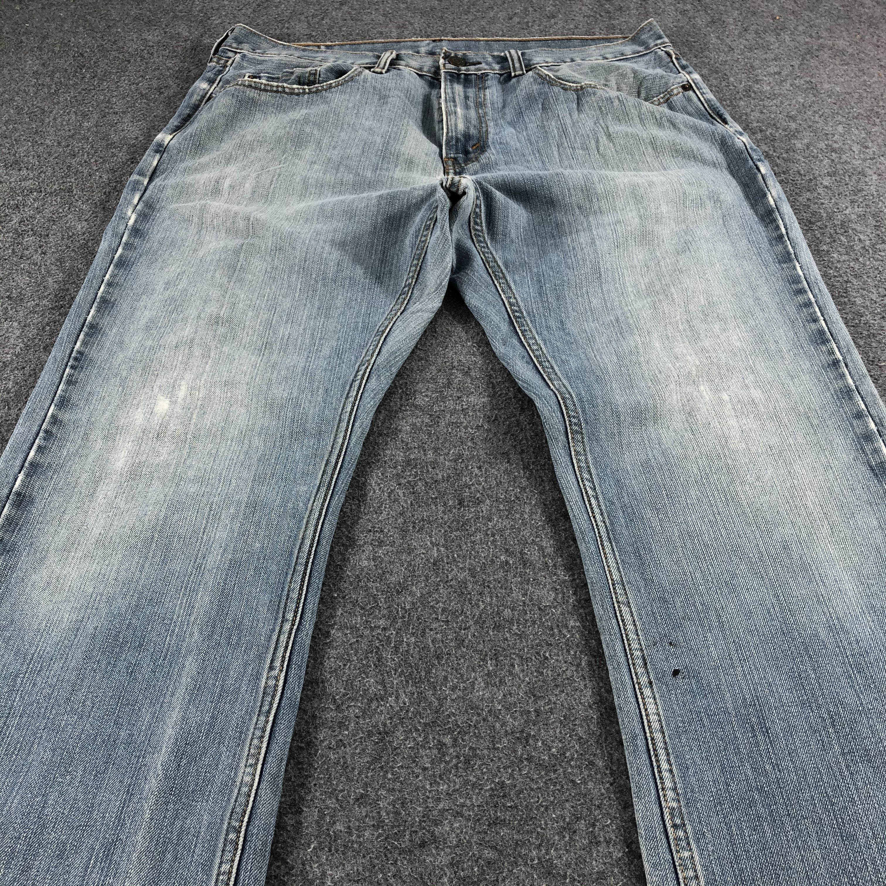 Levi's Vintage Light Wash Levis 559 Jeans-J1214 Size US 35 - 3 Thumbnail
