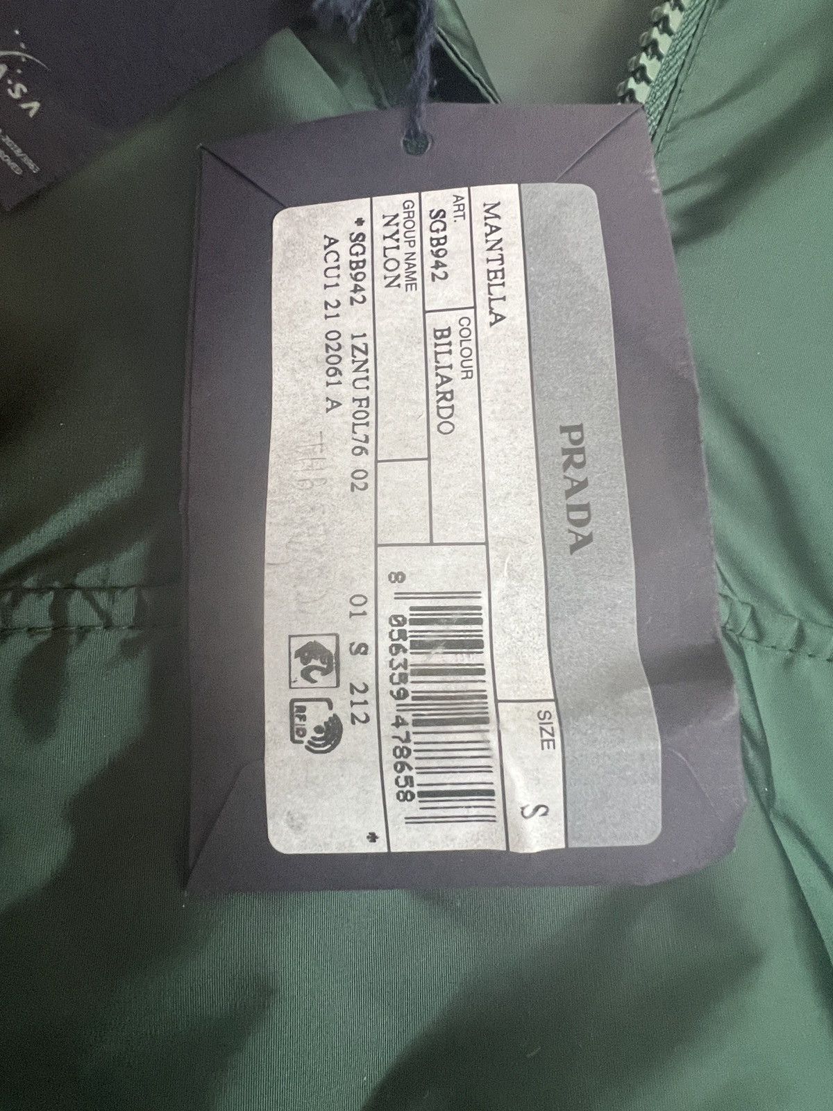 Prada 🔥🏕️ Prada Raf Simons Outdoor collection raincoat cape poncho Size US S / EU 44-46 / 1 - 7 Thumbnail