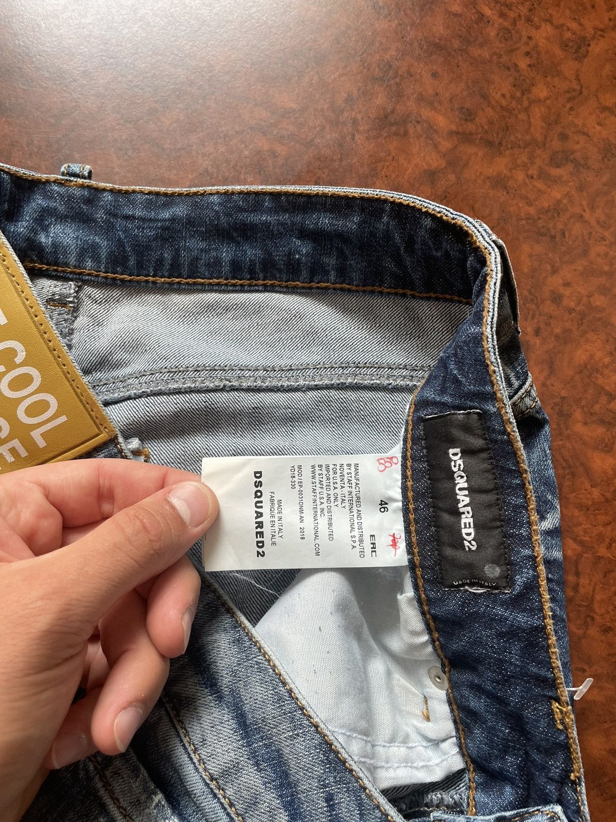Dsquared2 Dsquared 2 jeans distress denim pants joggers chrome rock Size US 30 / EU 46 - 6 Thumbnail