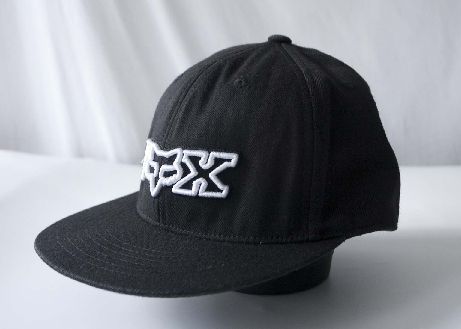 Fox Racing Fox Racing 210 Fitted Size 6 7/8 - 7 1/4 Black Logo Size ONE SIZE - 2 Thumbnail