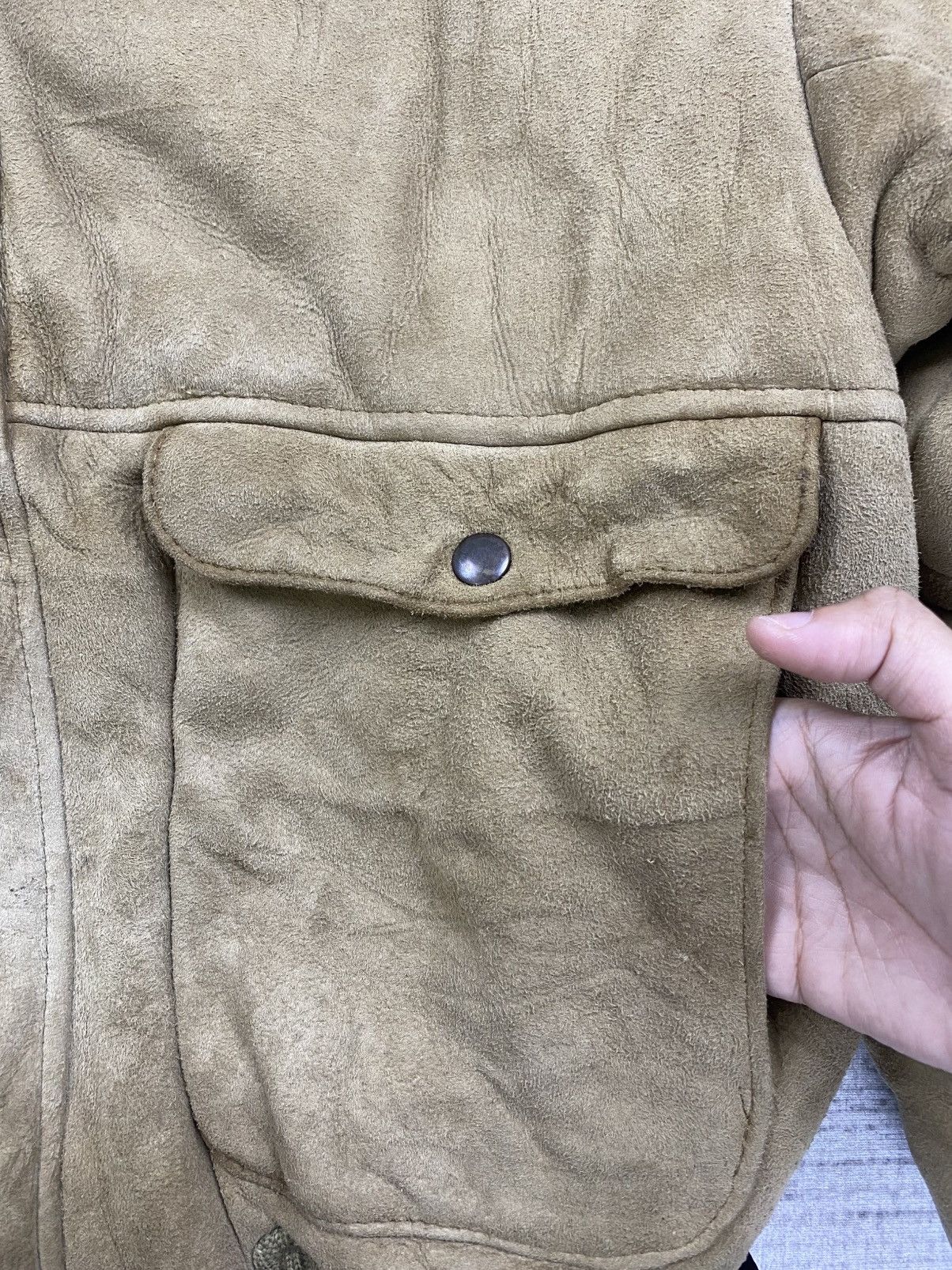 Vintage Vintage 80s Christchurch Sheepskin B-3 Sherpa Jacket Size US M / EU 48-50 / 2 - 8 Thumbnail