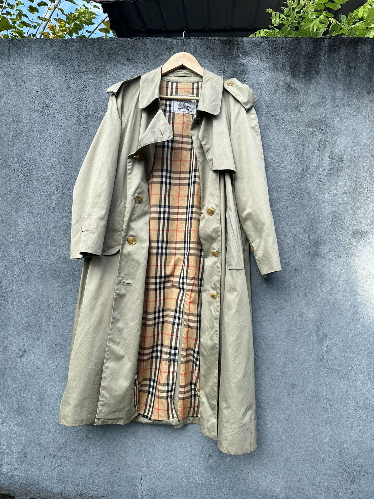Burberry 👹Vintage Burberrys Prorsum Trench Coat Size US L / EU 52-54 / 3 - 2 Thumbnail
