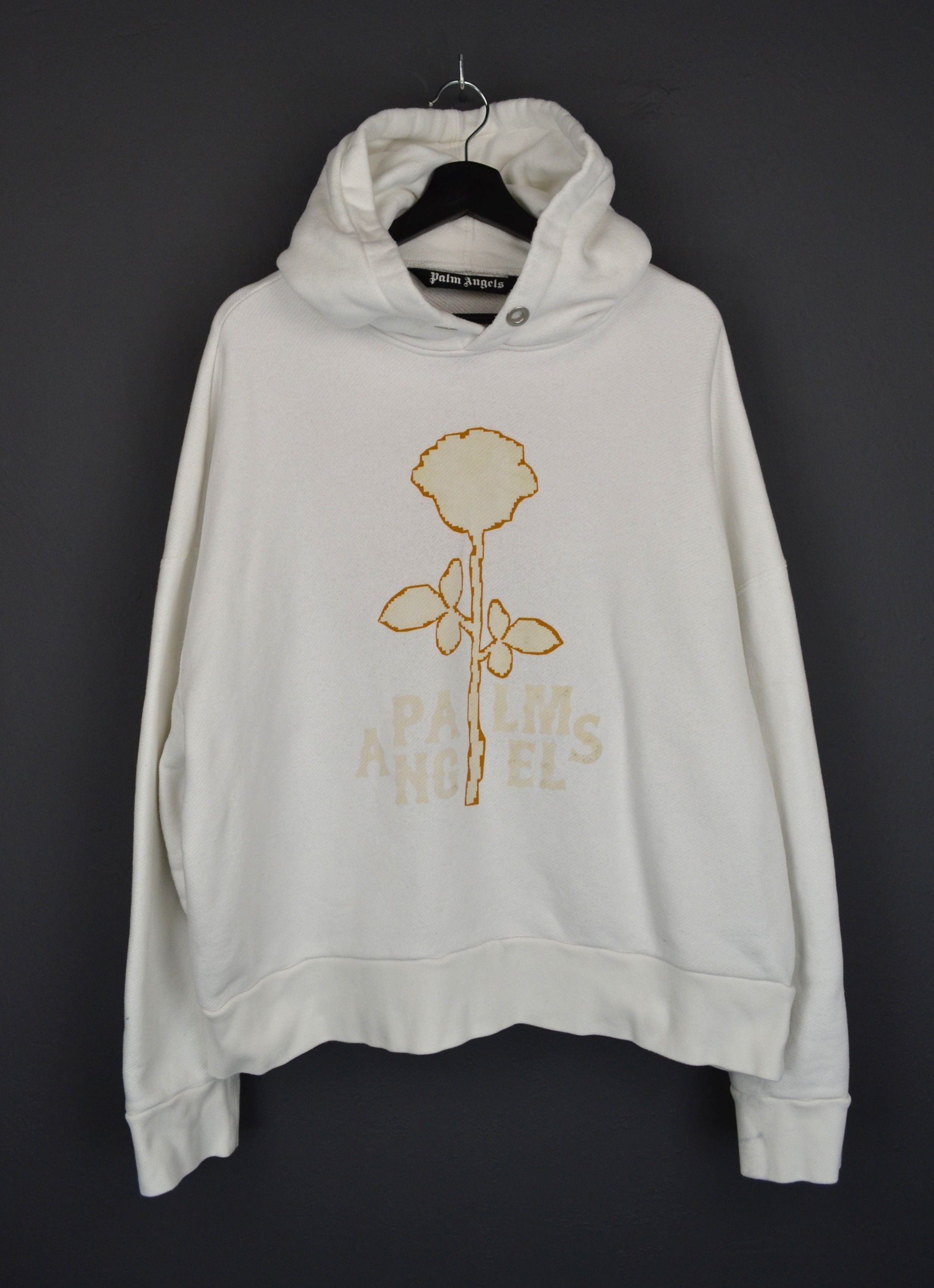 Palm Angels Palm Angels Rose Hoody XL Size US XL / EU 56 / 4 - 1 Thumbnail