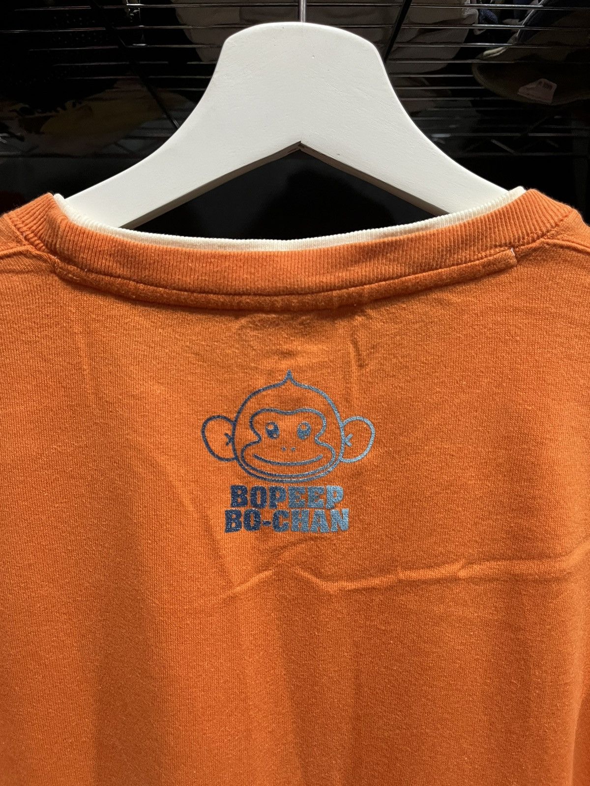 Vintage Bopeep Bo-Chan Funny Double Layer Tee 00s Size US M / EU 48-50 / 2 - 4 Thumbnail