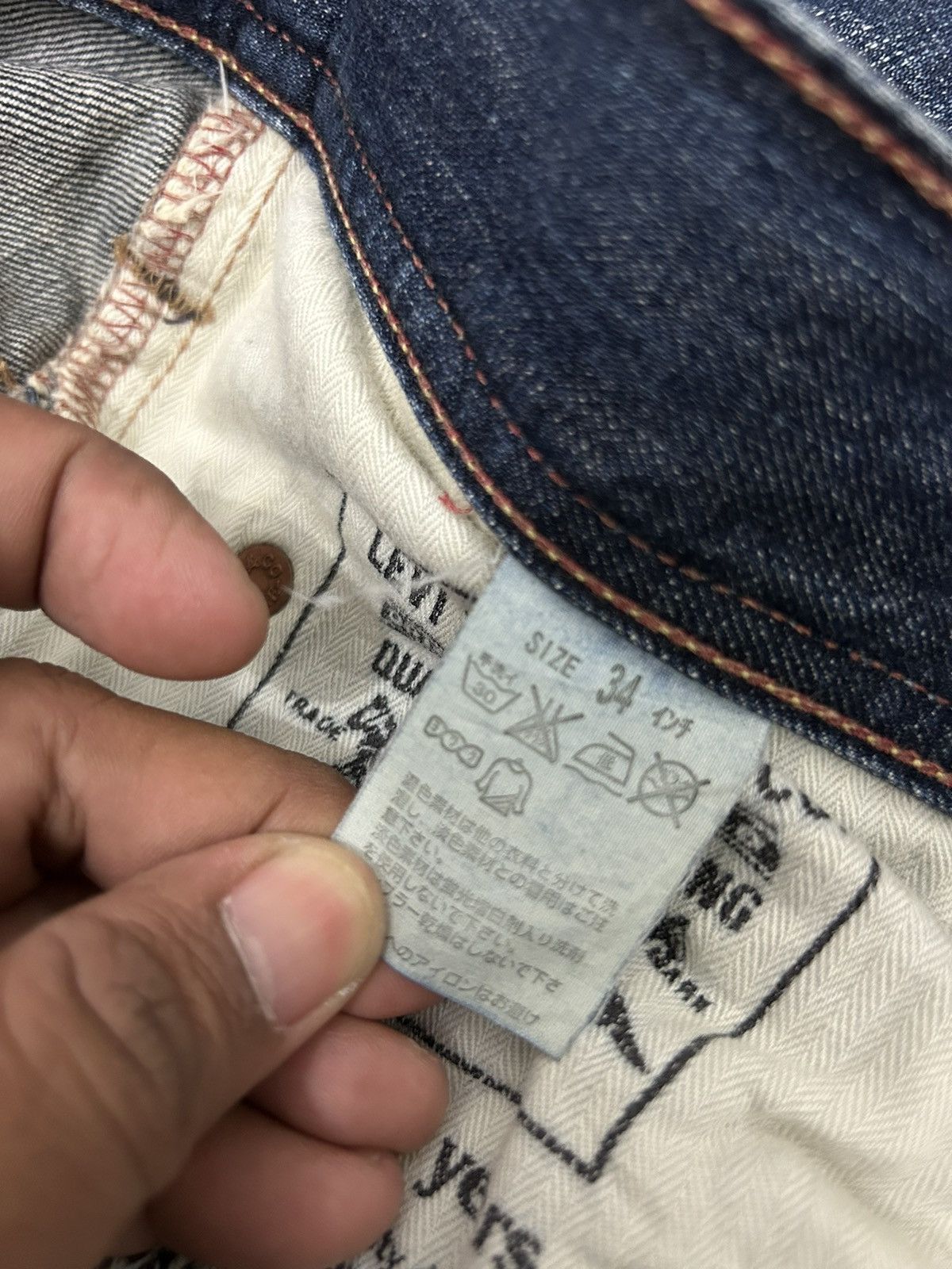 Levi's 90s Levis 507 Vintage Y2K Boot Cut Retro Denim Pants Size US 36 / EU 52 - 16 Thumbnail