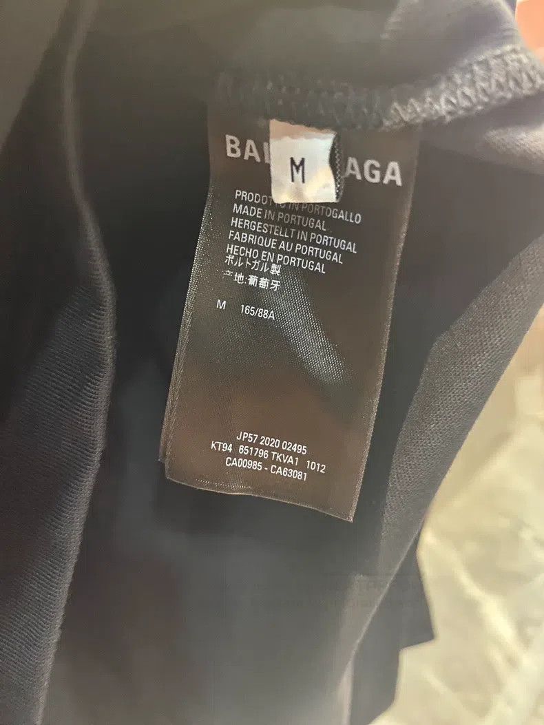 Balenciaga Balenciaga Black Long Sleeve T-Shirt Size US M / EU 48-50 / 2 - 5 Thumbnail