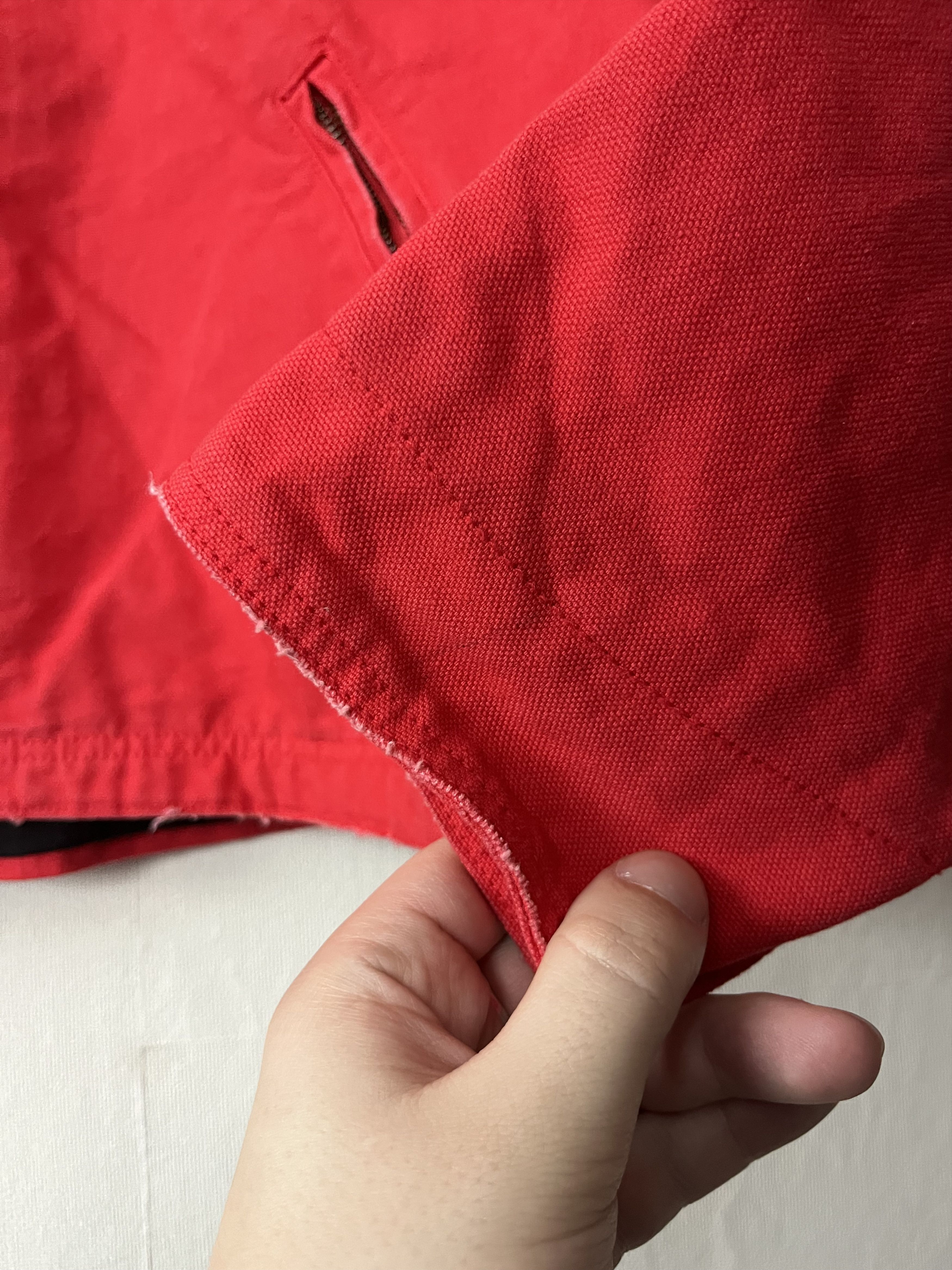 Zara Zara DNWR Detroit Workwear Jacket Red Color Size USA M Rare Size US M / EU 48-50 / 2 - 9 Thumbnail