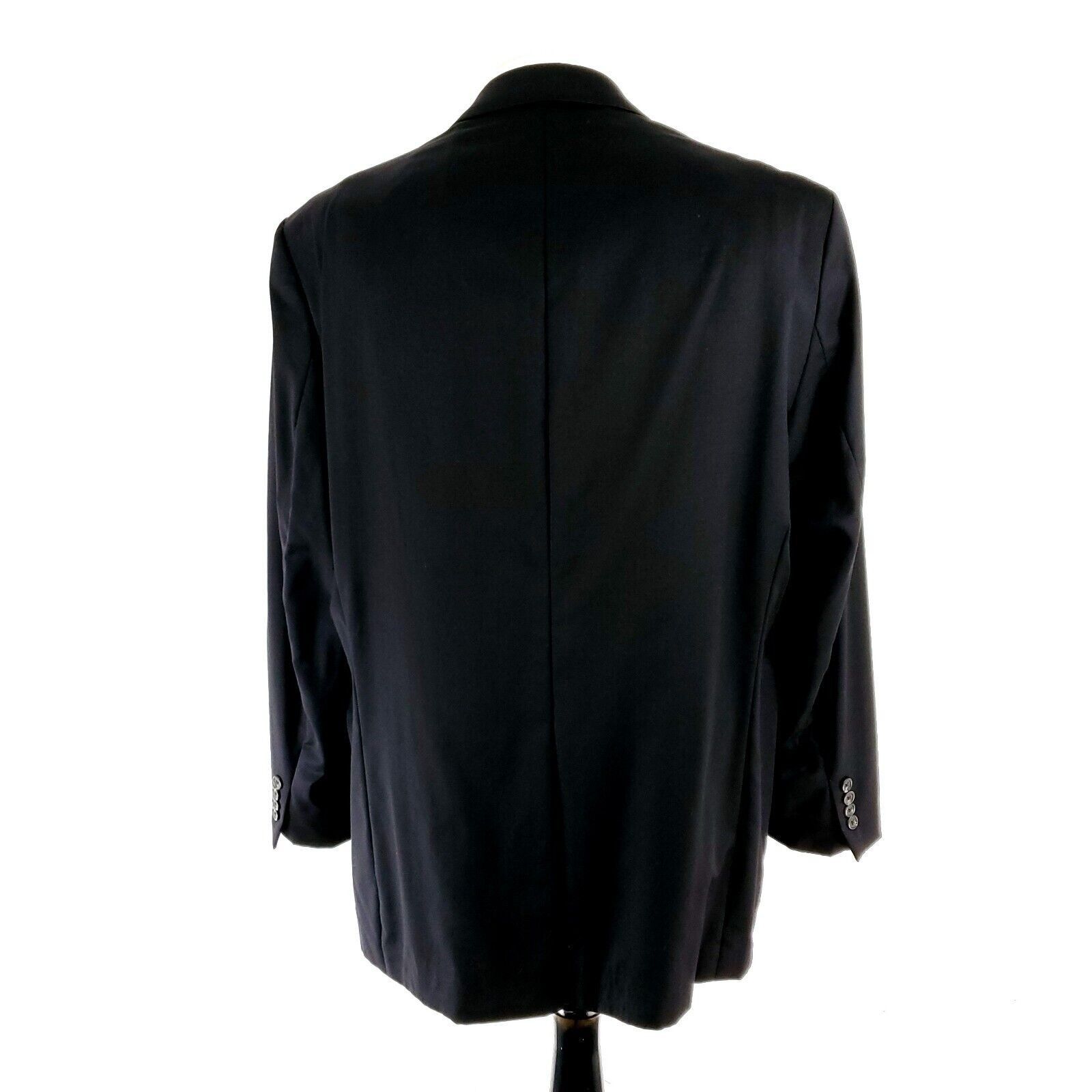 Lauren Ralph Lauren Lauren Ralph Lauren Wool 2 Button Blazer 44L Black Tagged 46 Size 44L - 5 Thumbnail