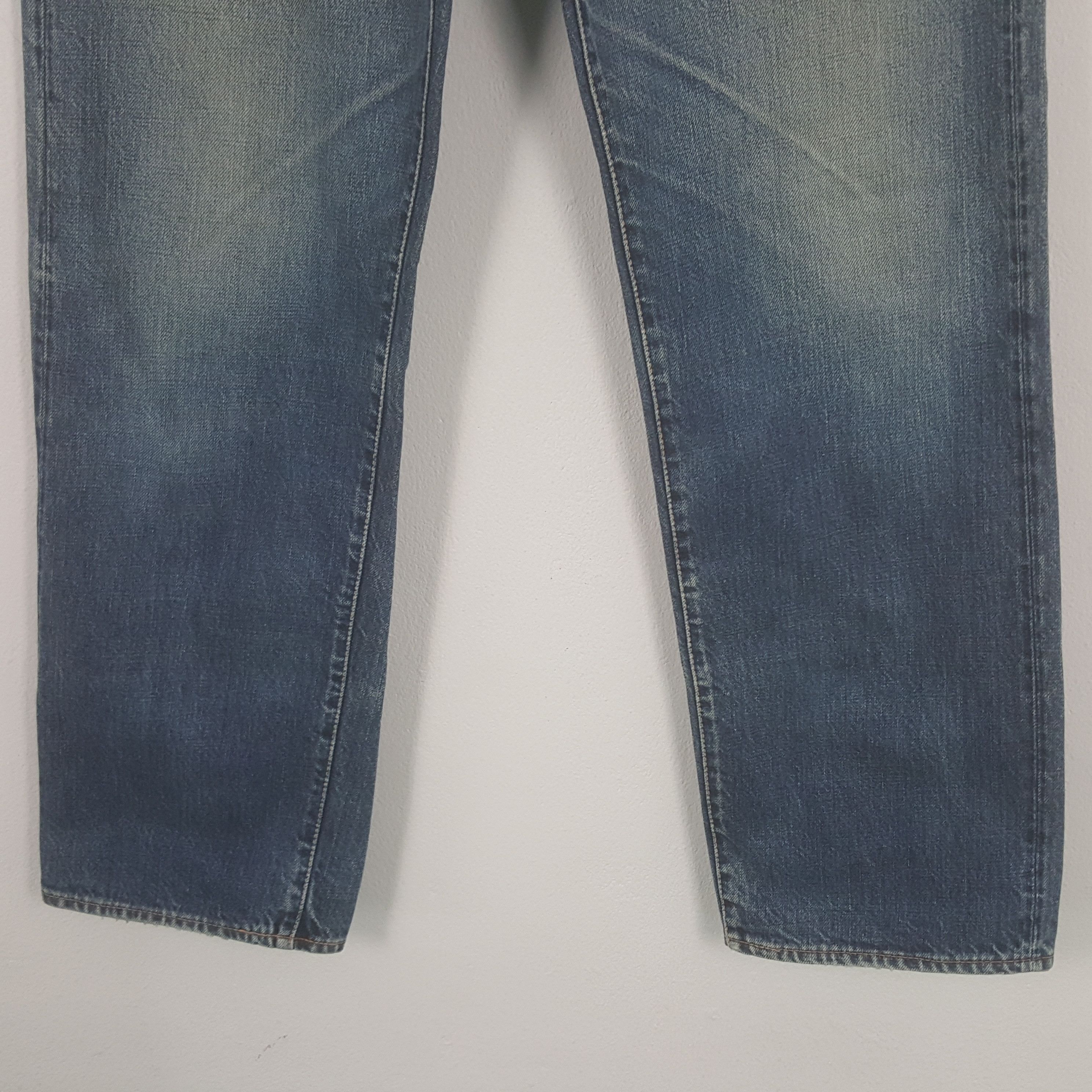 Evisu × Japanese Brand × Vintage Vintage Evisu Japanese Brand Daicock Custom Art Denim Jeans Size US 29 - 5 Thumbnail