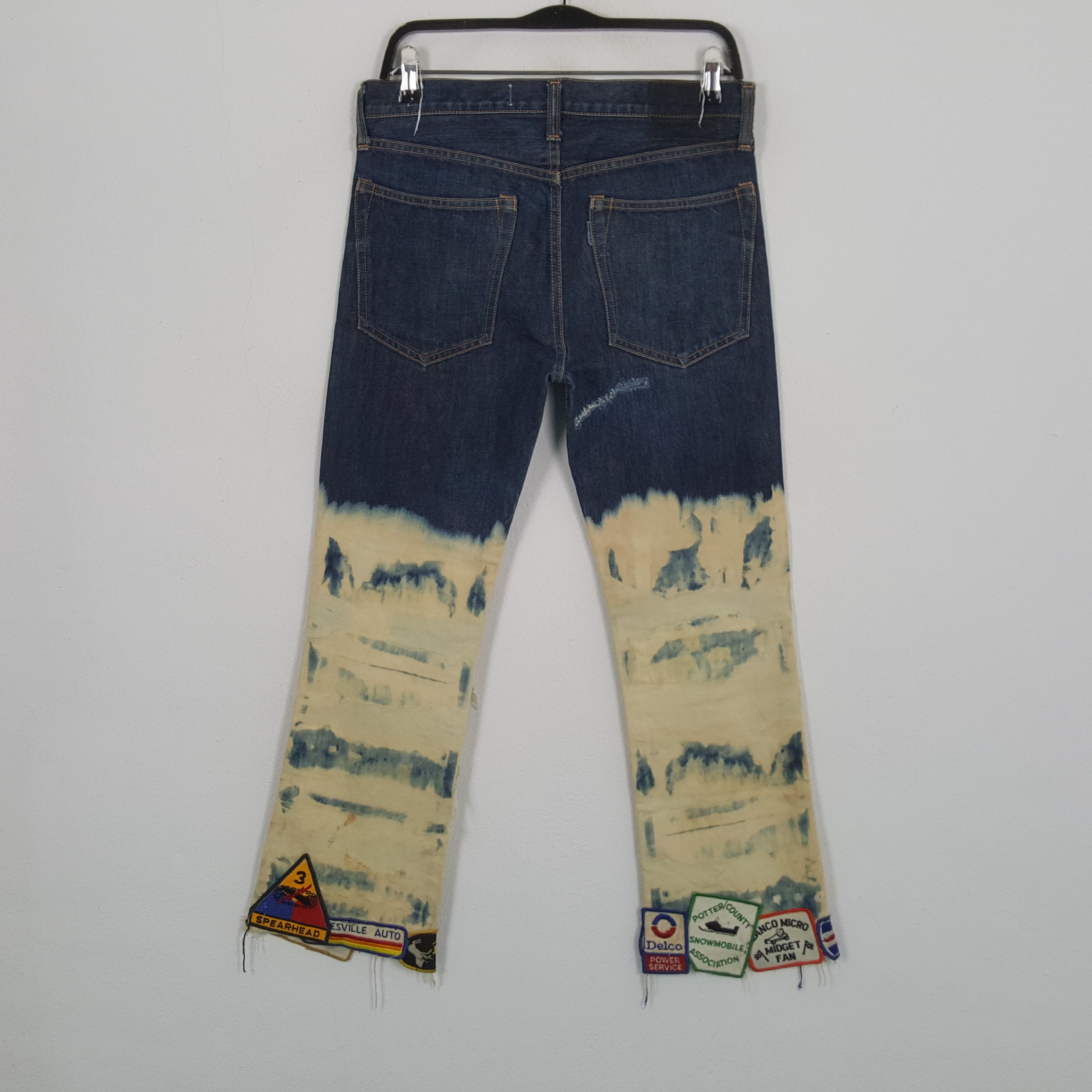 Japanese Brand × Kapital × Vintage KAPITAL Japanese Brand Fashion Rare Design Jeans Size US 30 / EU 46 - 4 Thumbnail