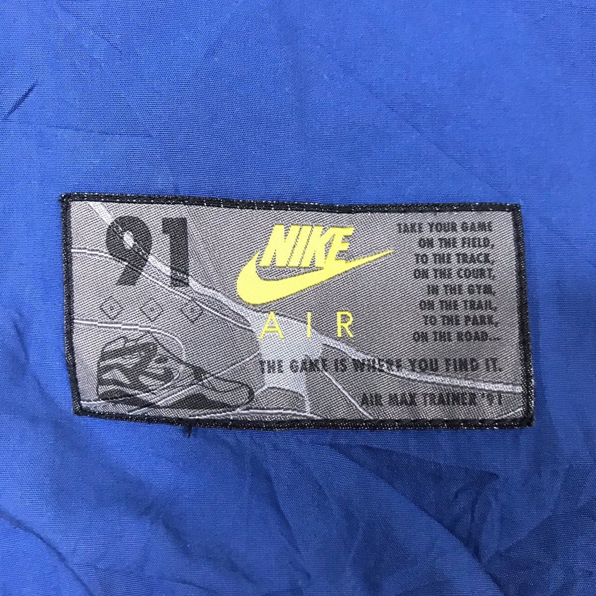 Nike Vintage Nike Two Tone Full Zipper Sweater Jacket Size US L / EU 52-54 / 3 - 7 Thumbnail