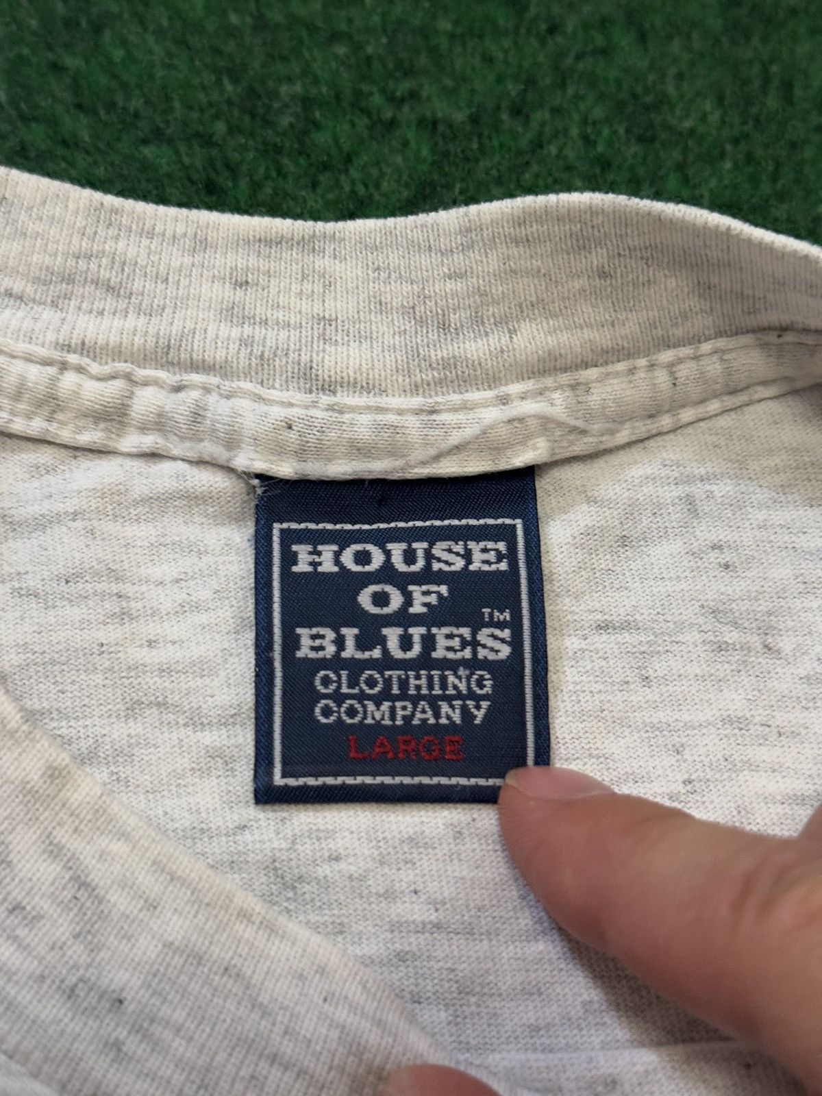 Vintage Vtg 90s House Of Blues New Orleans Single Stitch T Shirt Size US L / EU 52-54 / 3 - 5 Thumbnail