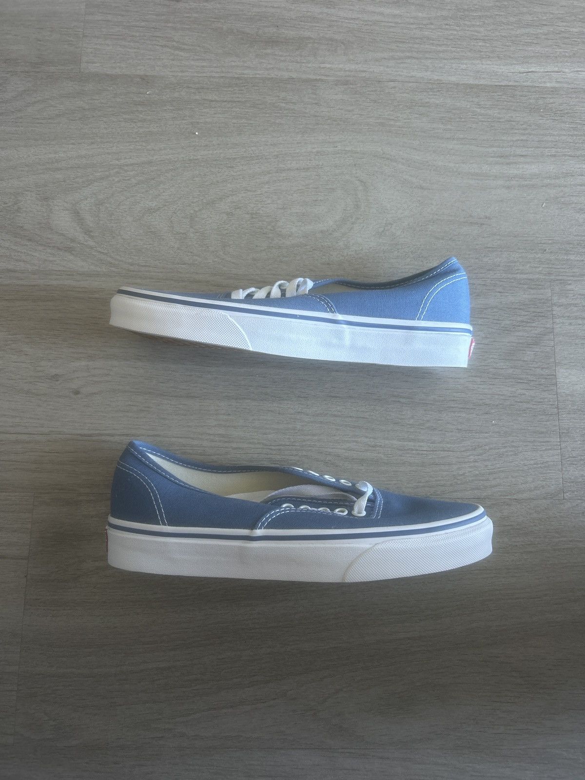 Vans Blue Low Top Vans Size US 7 / EU 40 - 6 Thumbnail