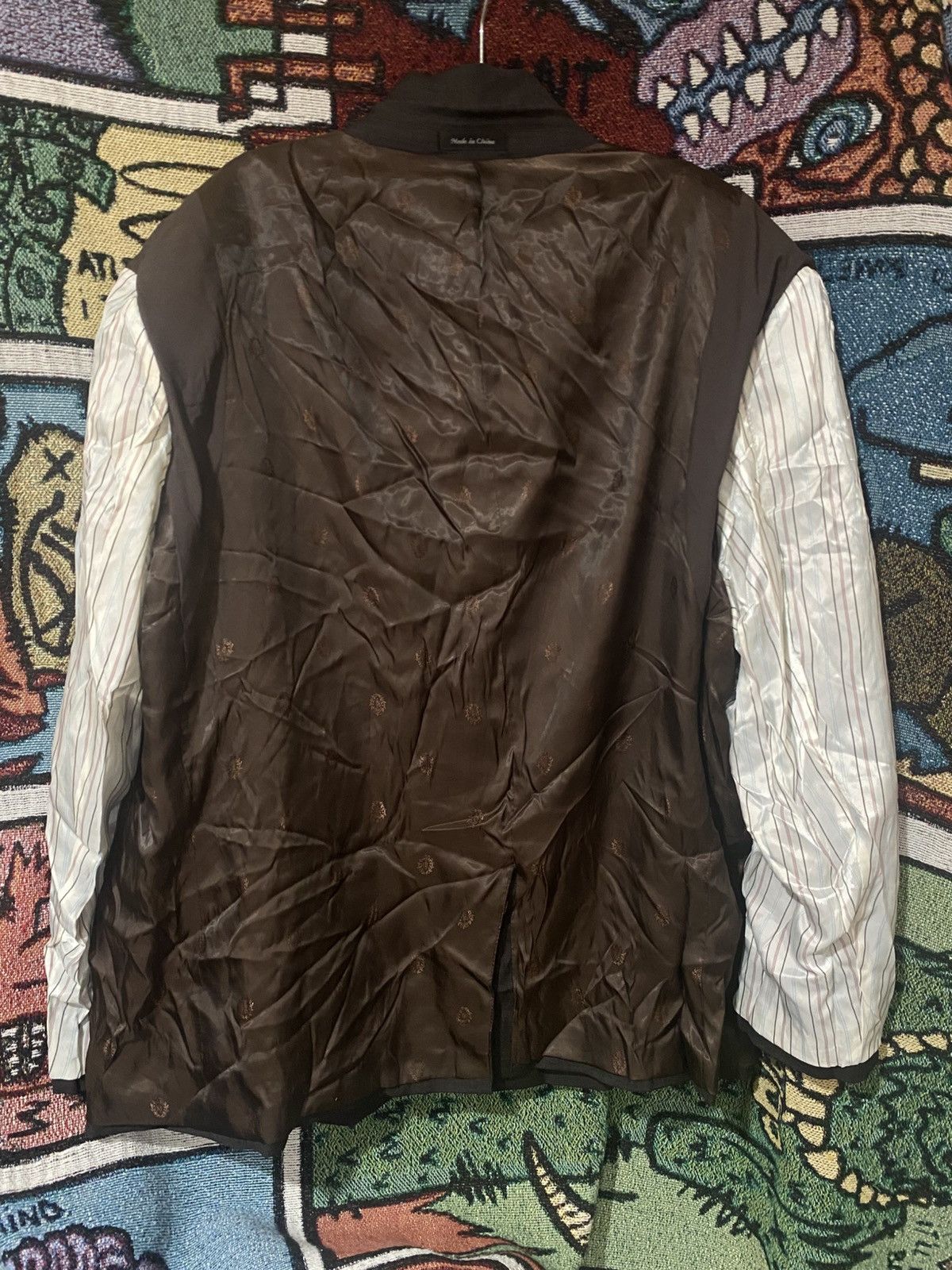 Lauren Ralph Lauren LAUREN RALPH LAUREN MEN'S BLAZER BROWN / SPLIT TAIL Size 54R - 4 Thumbnail