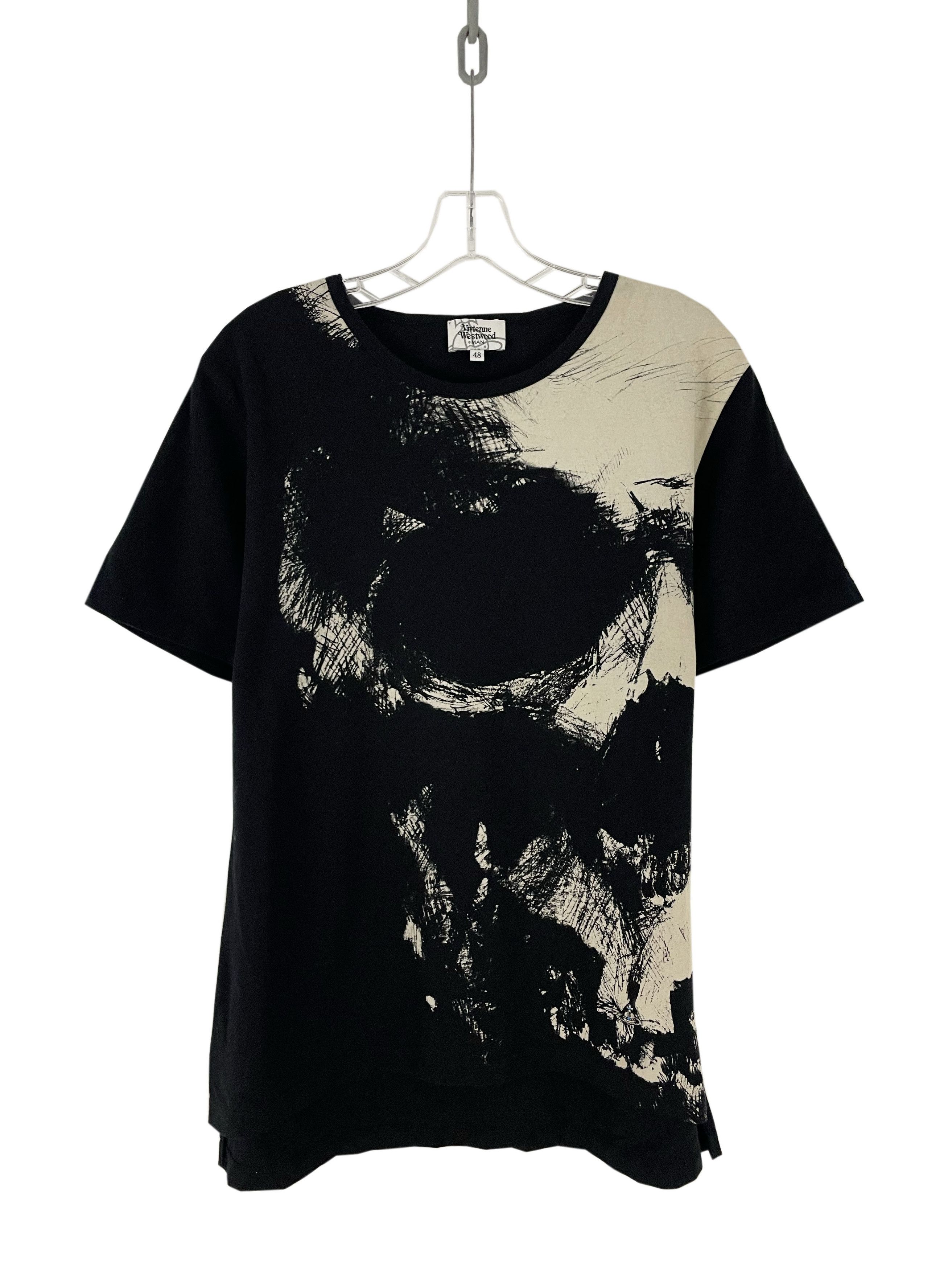 Vivienne Westwood Tシャツ ヴィンテージ スカル ブラック S Vivienne Westwood Tシャツ ヴィンテージ スカル ブラック S
