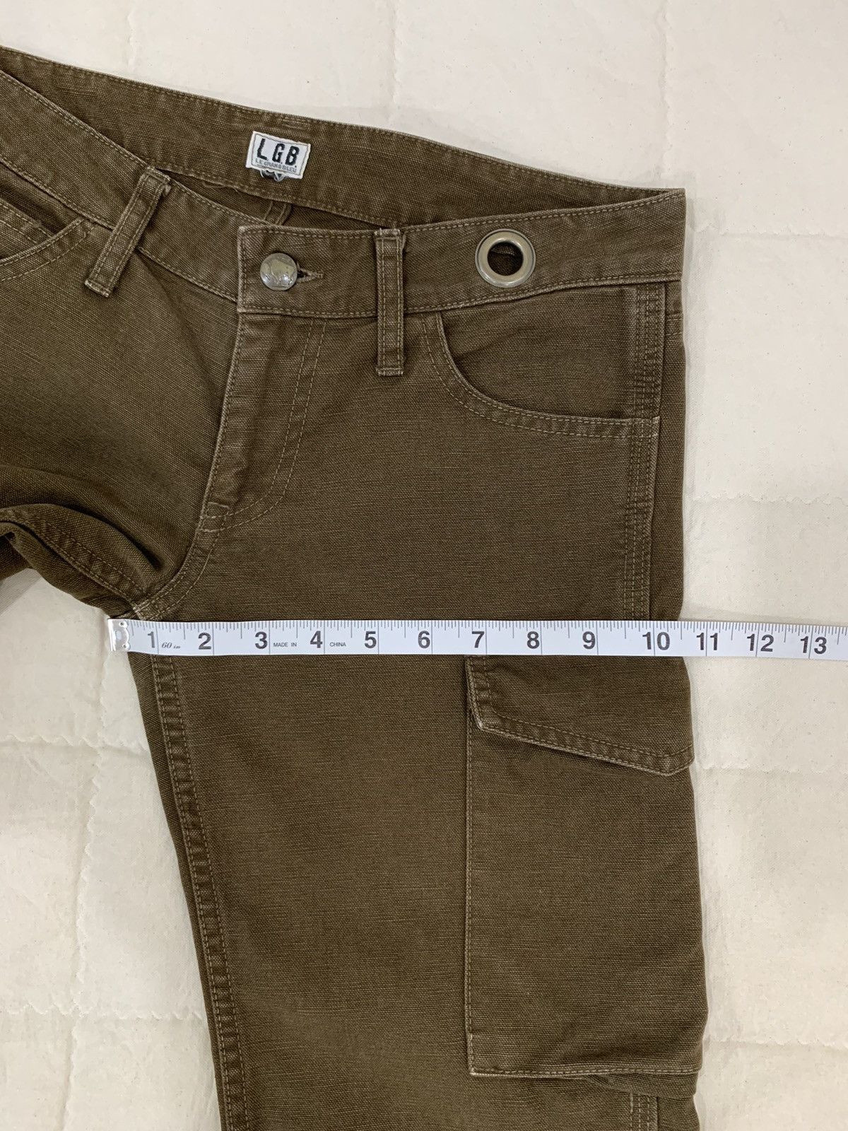 If Six Was Nine 2000s L.G.B Canvas Leg Zipper Cargo Pant Size US 26 / EU 42 - 20 Thumbnail