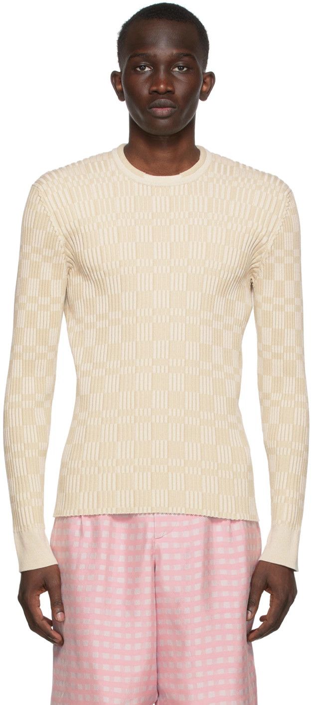 Jacquemus o1mle1025 La Maille Gelati Sweater in Multicolor Size US S / EU 44-46 / 1 - 1 Thumbnail