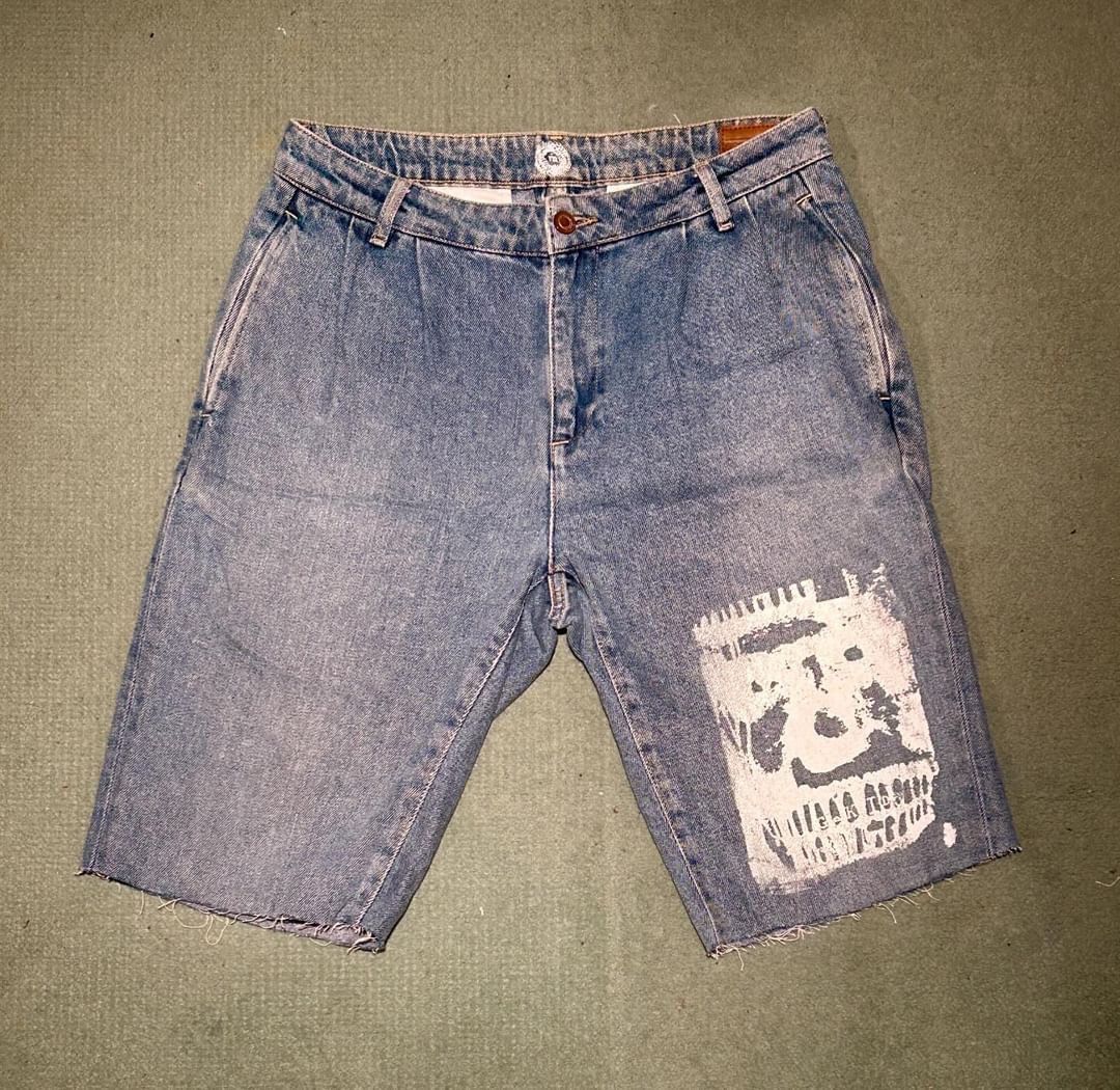 Designer × Vintage GEKIDO.WORLD FRANKENWEENIE JORTS Size US 30 / EU 46 - 1 Thumbnail