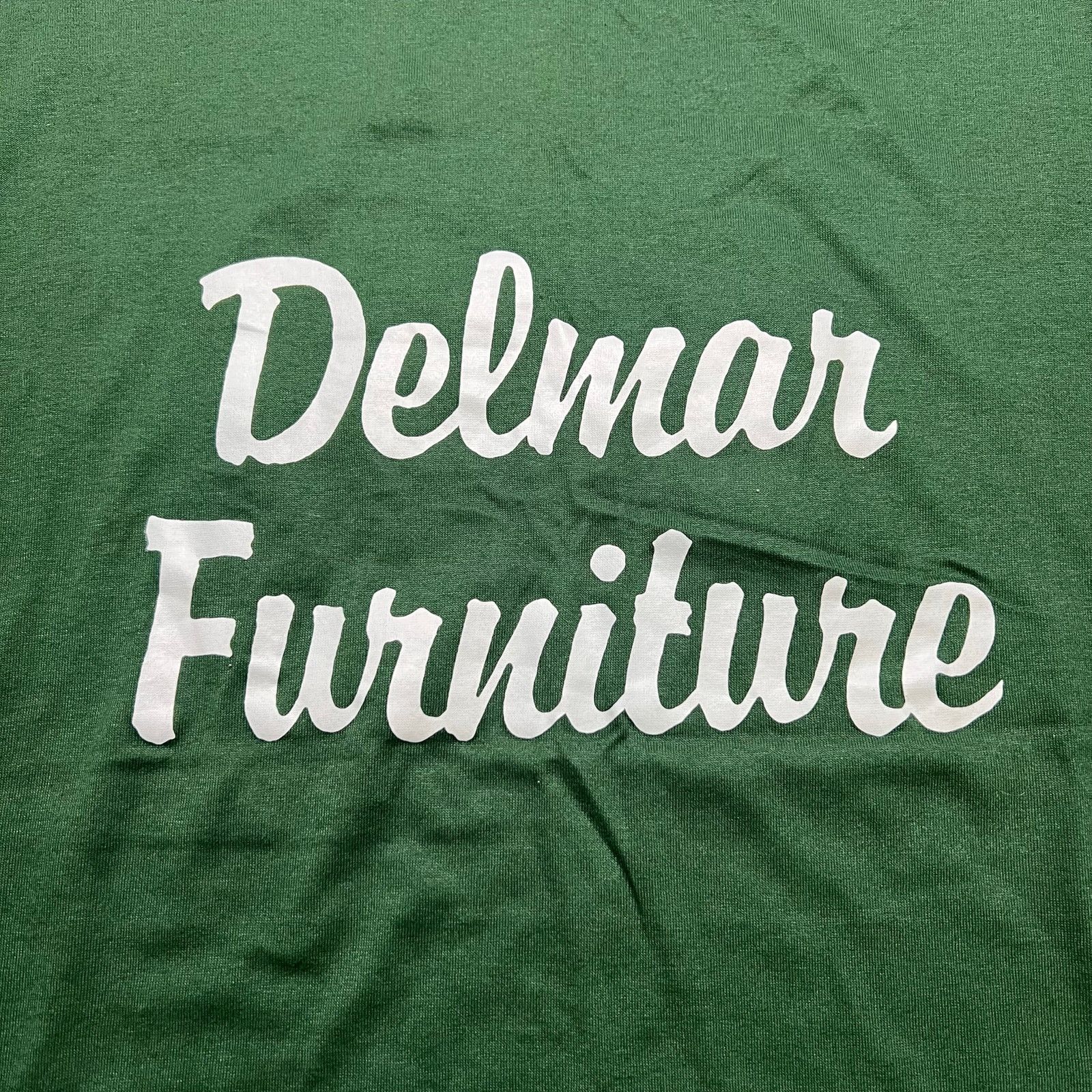 Russell Athletic Vintage Russell Athletic Delmar Furniture T Shirt USA XL Size US XL / EU 56 / 4 - 2 Thumbnail