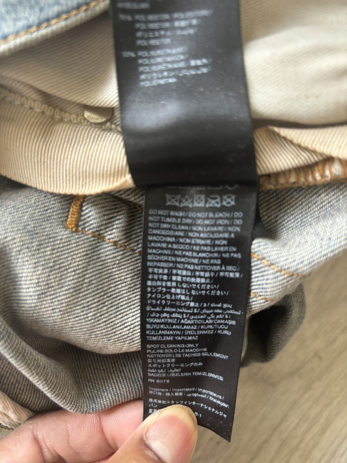 Amiri Amiri jeans. Size US 34 / EU 50 - 8 Thumbnail