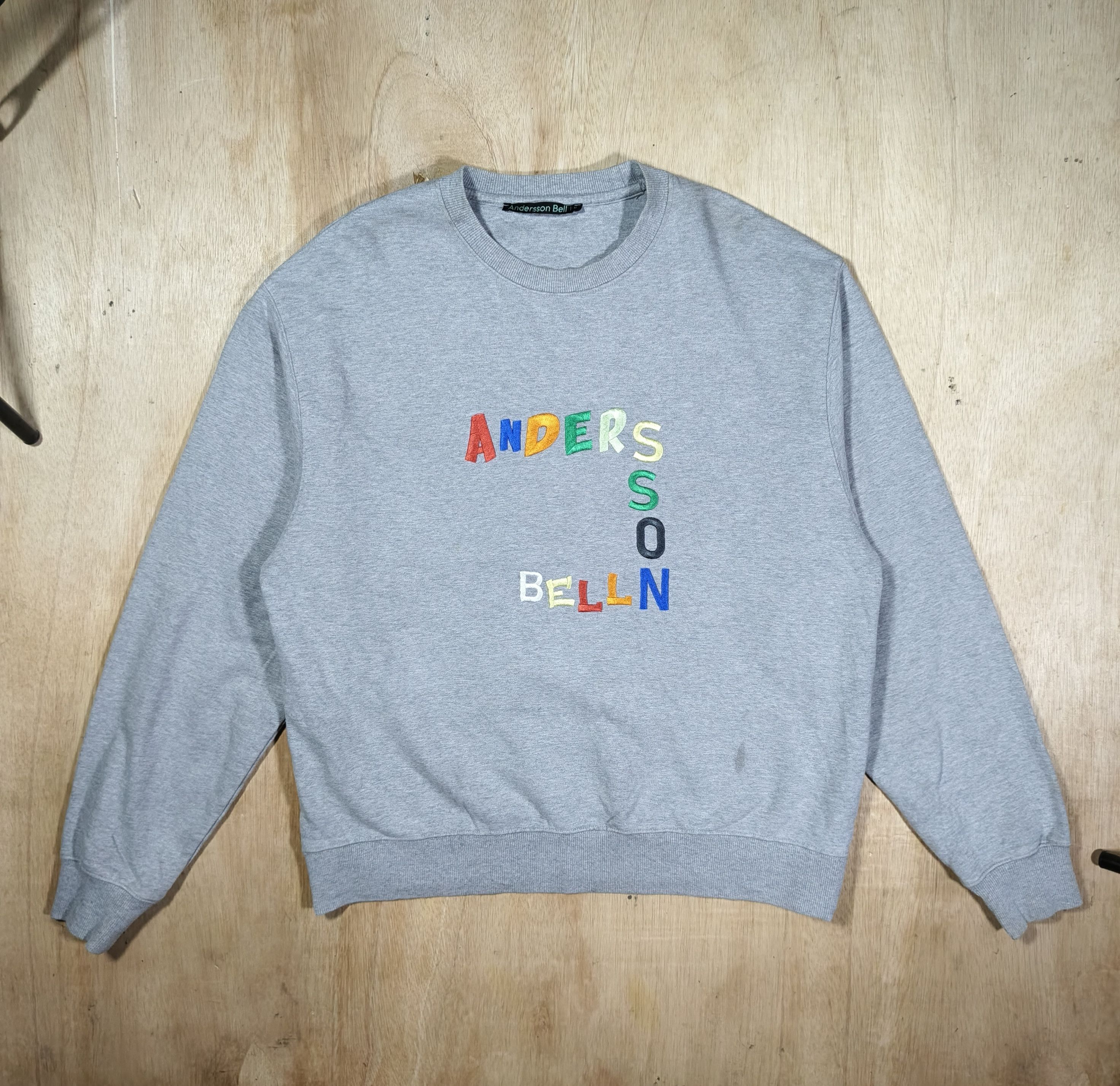 Andersson Bell ANDERSSON BELL Embrodery Logo Sweatshirts Size US M / EU 48-50 / 2 - 1 Thumbnail