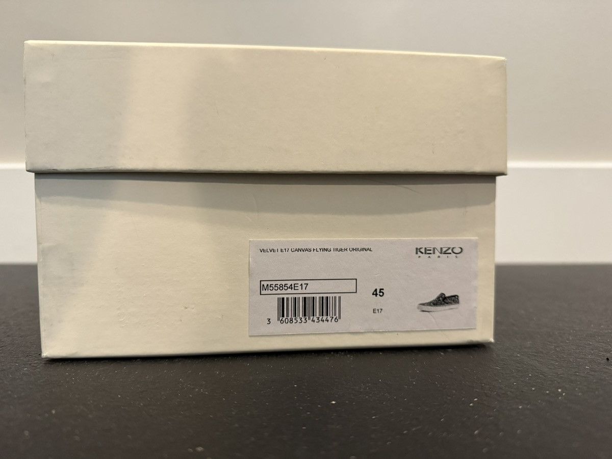 Kenzo Kenzo Paris Velvet E17 Canvas Flying Tiger Slip On Shoes Size US 11.5 / EU 44-45 - 12 Thumbnail