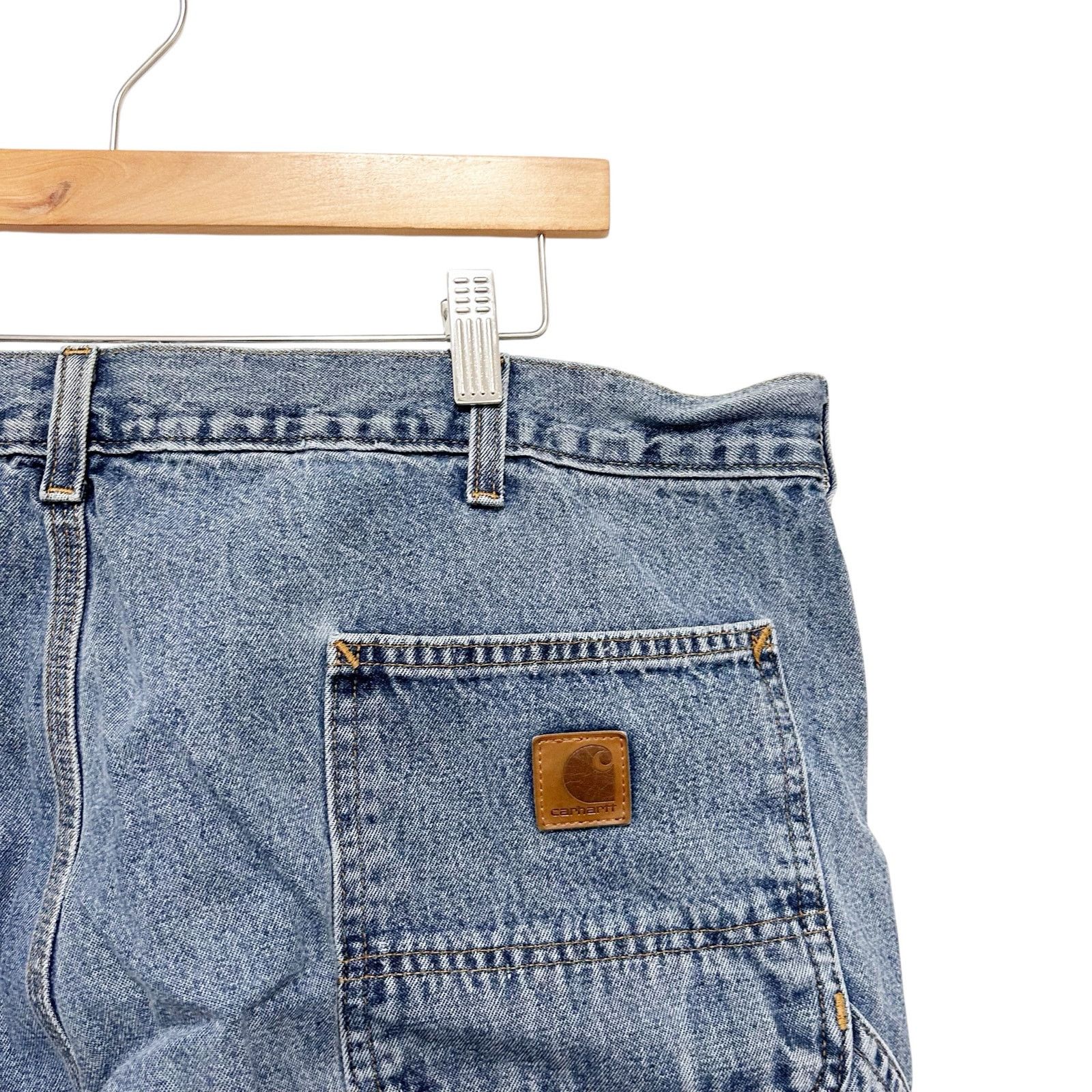 Carhartt Carhartt Carpenter Dungaree Fit Jeans Sz 44x32 Size US 44 / EU 60 - 3 Thumbnail