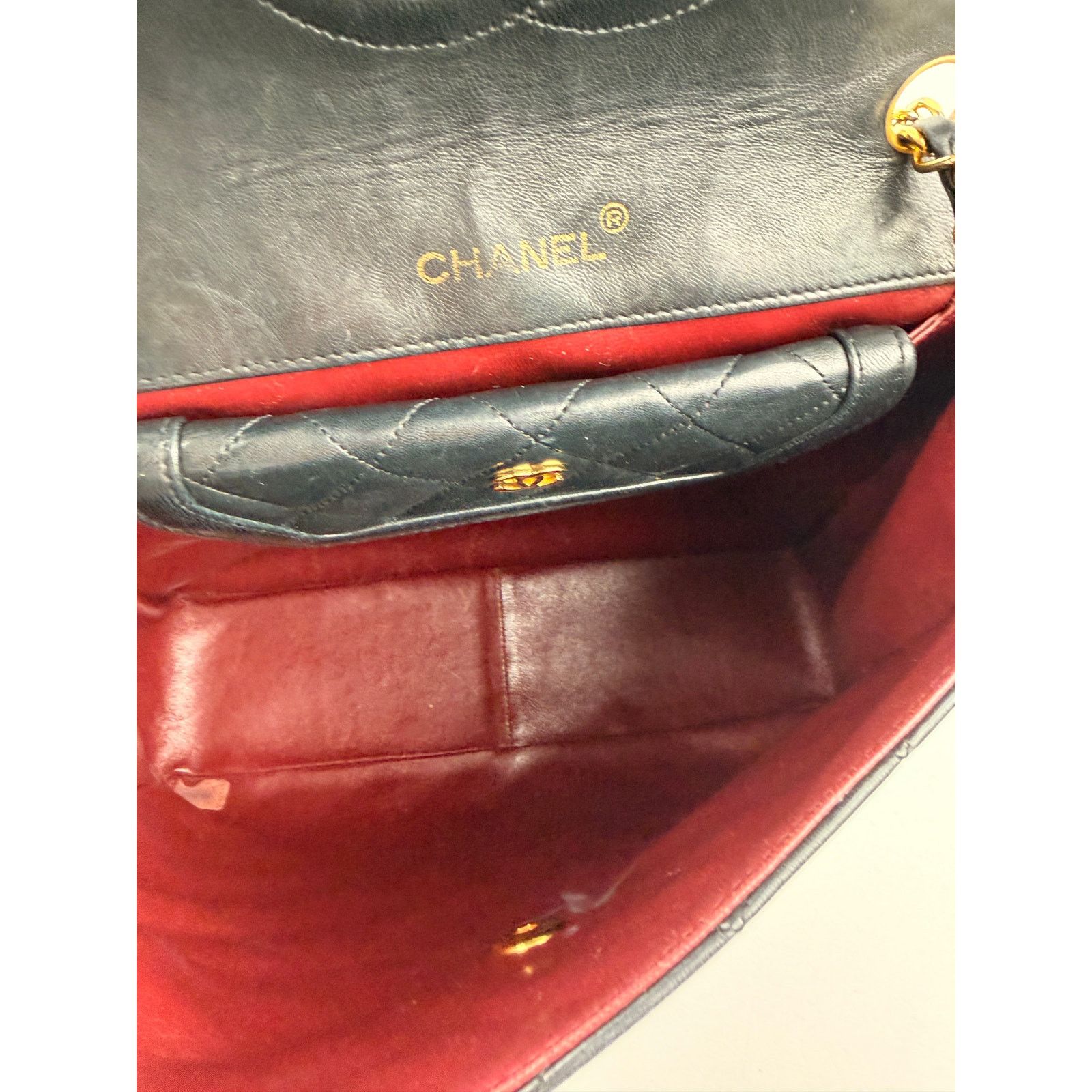 Chanel Chanel Vintage Black Quilted Trapezoid Flap Shoulder Bag Size ONE SIZE - 10 Thumbnail