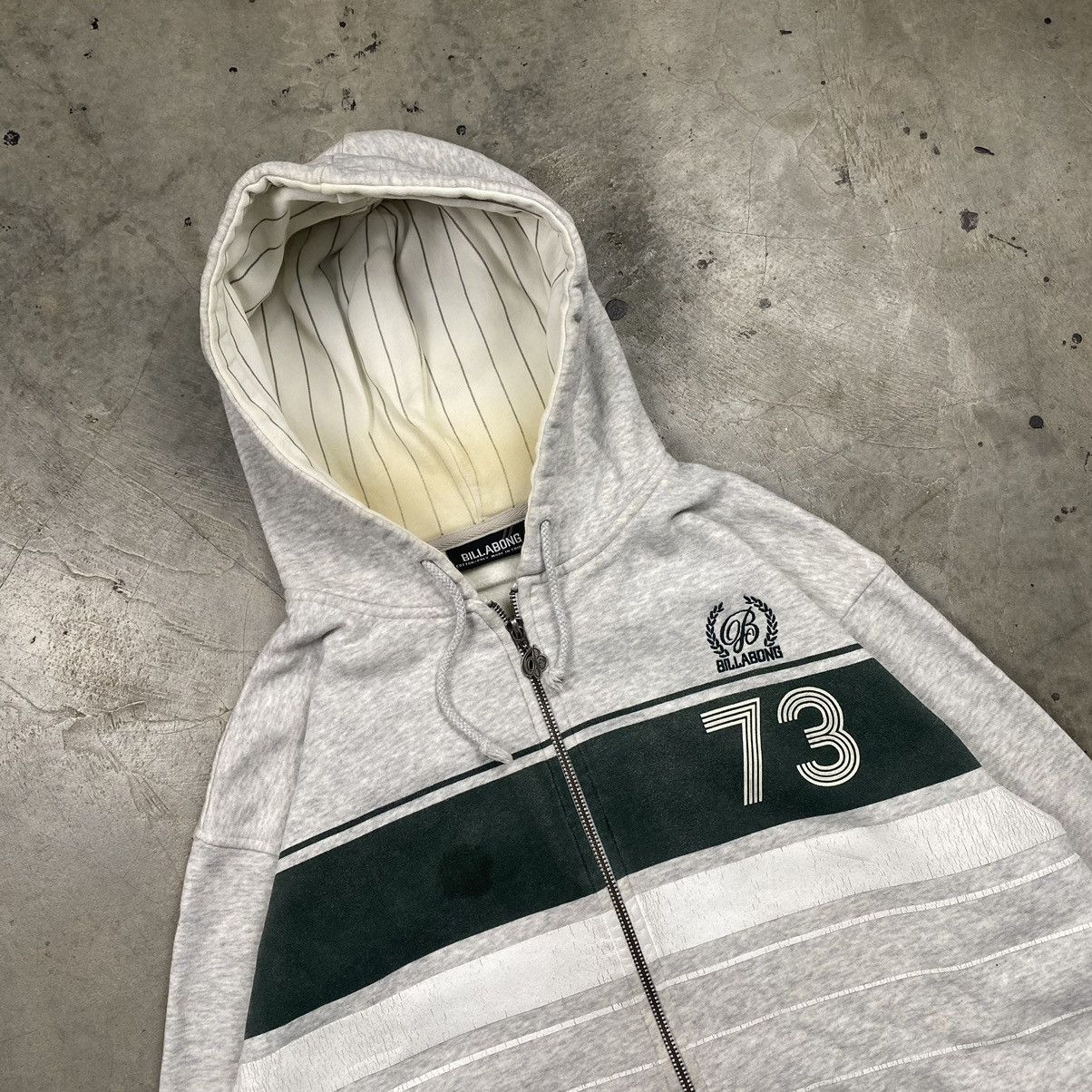 Billabong × Vintage y2k Billabong 73 Surf Zipped Up Size US L / EU 52-54 / 3 - 2 Thumbnail