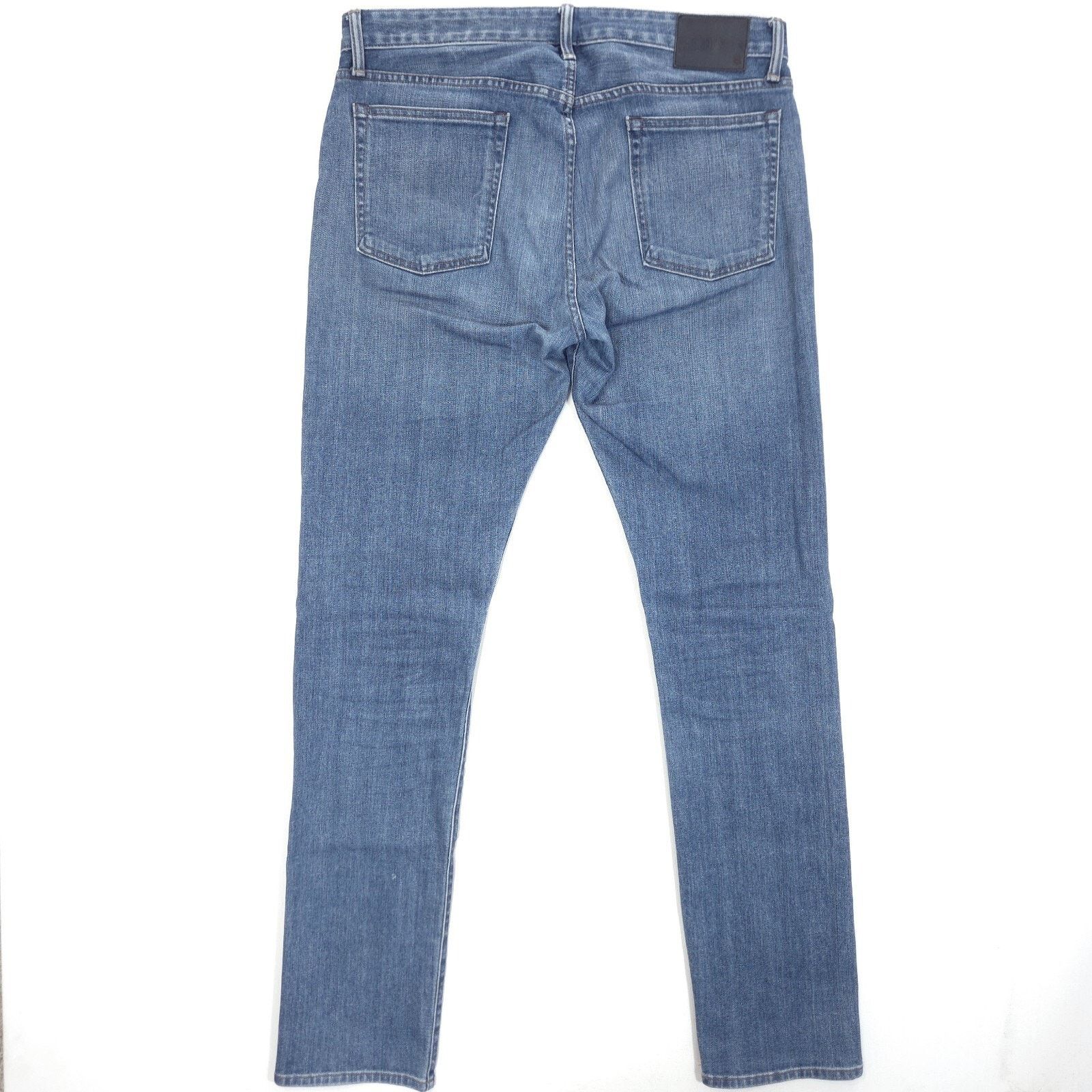Bonobos Bonobos Selvedge Jeans Mens 35x35 Slim Fit Stretch Blue USA Size US 35 - 9 Thumbnail