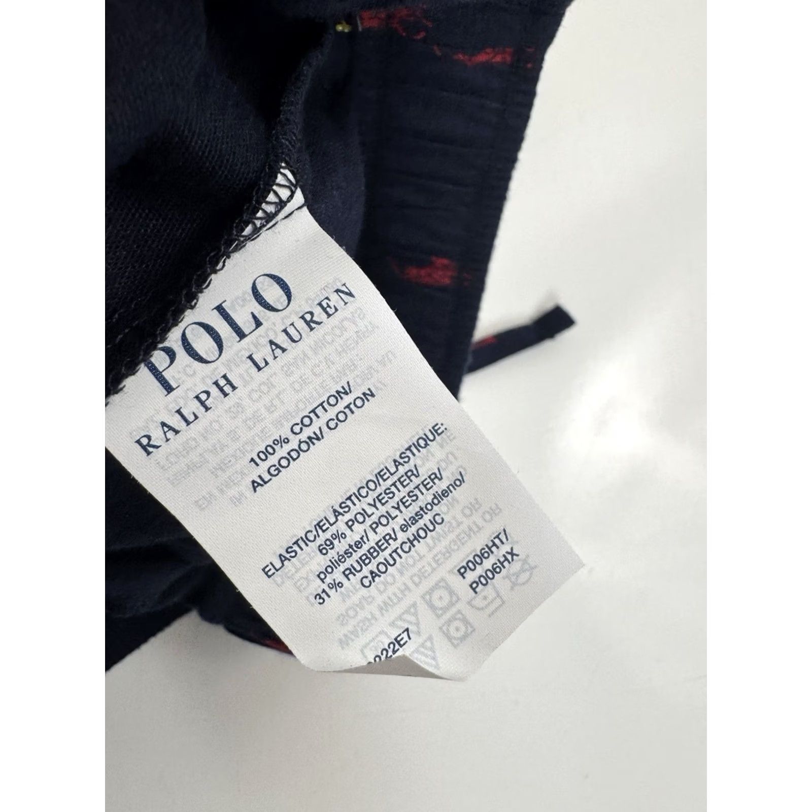 Polo Ralph Lauren Polo Ralph Lauren Pajama Sleep Pants 2XL Logo All Over Drawstring Blue Mens Shirt Pants Nightwear Sleepwear Tag New with Tag Size US XXL / EU 58 / 5 - 6 Thumbnail