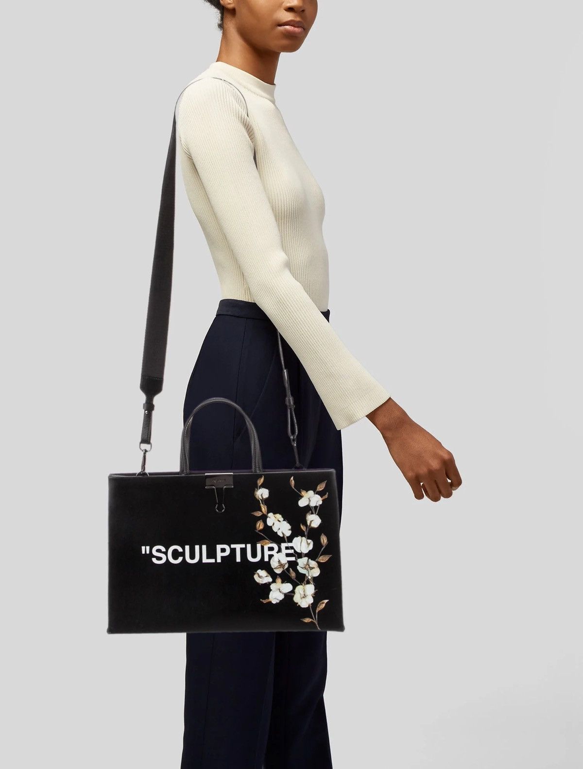 Off-White Off-white floral sculpture 2 way Handle bag Size ONE SIZE - 1 Thumbnail