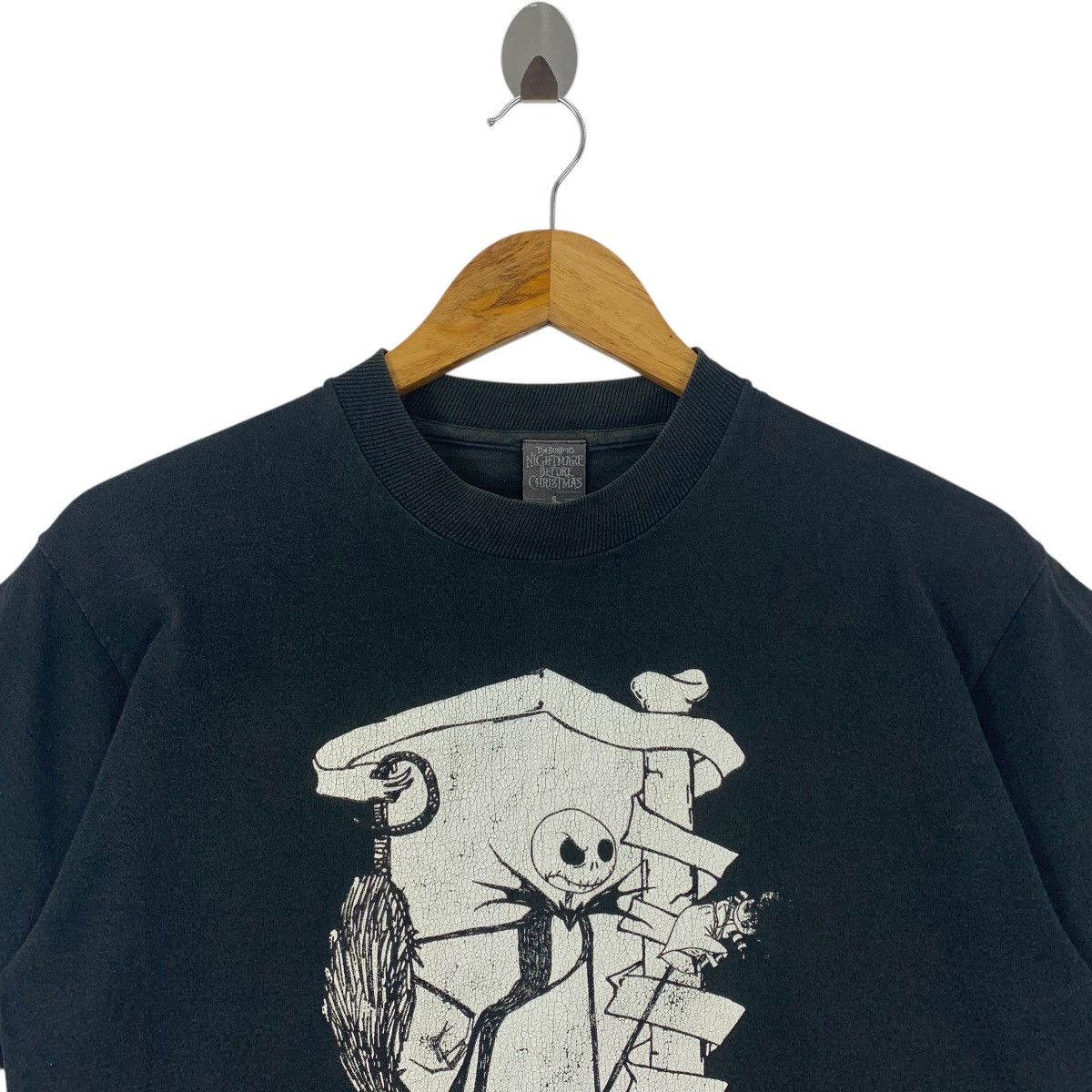 Cartoon Network × Vintage Vintage 90s THE NIGHTMARE BEFORE CHRISTMAS Cartoon movie tee Size US L / EU 52-54 / 3 - 2 Thumbnail