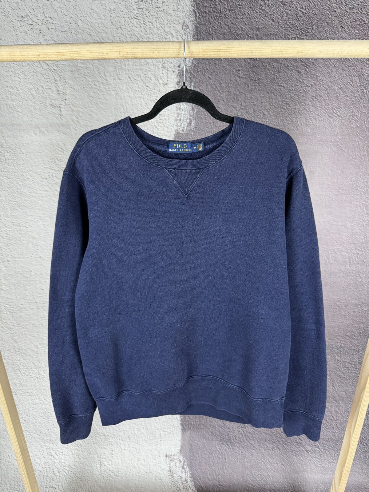 Polo Ralph Lauren navy blue faded sweatshirt size M