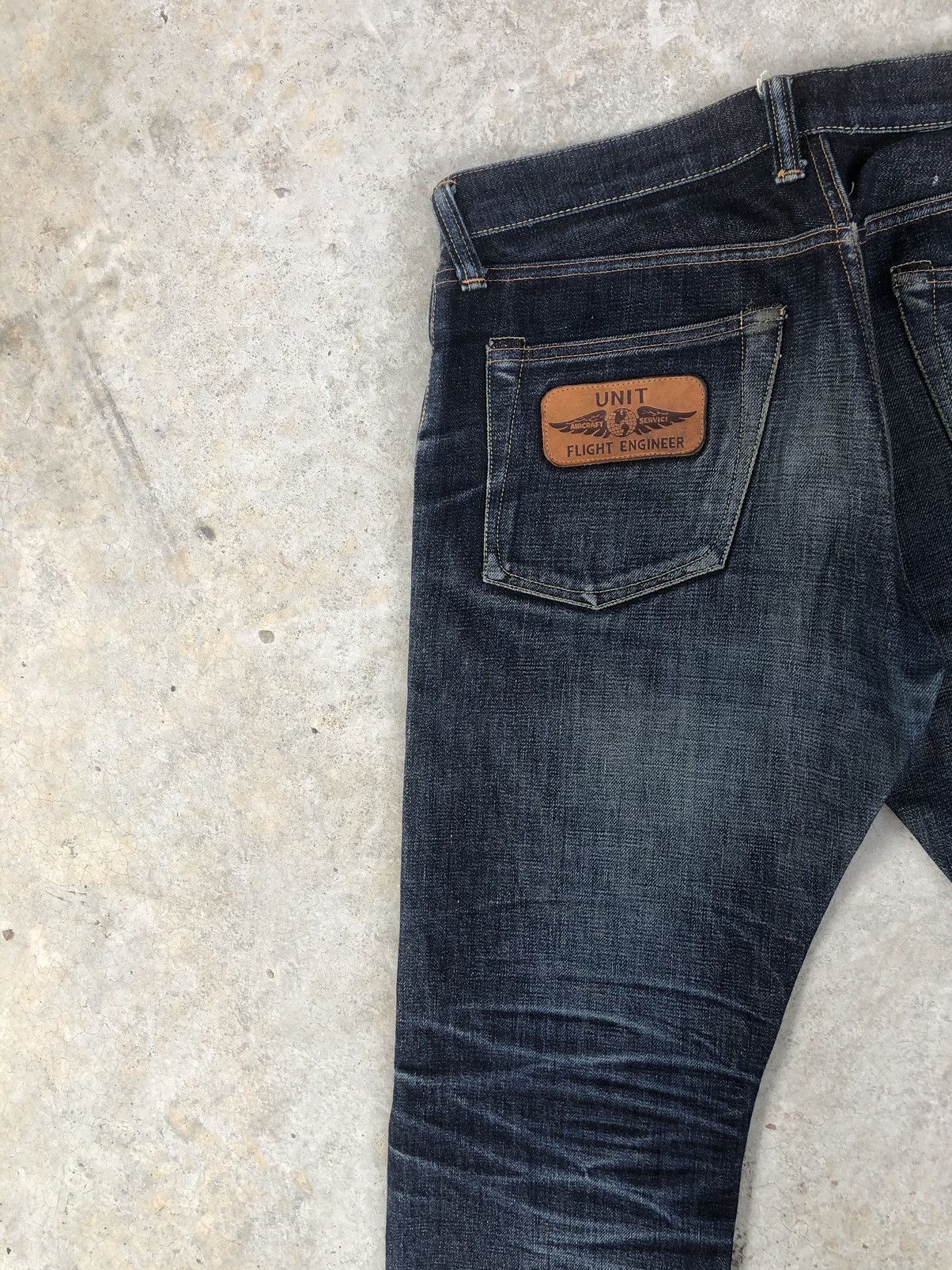 TOYS McCOY Toys Maccoy x Take Five Selvedge Denim Distressed Jeans Size US 31 - 9 Thumbnail