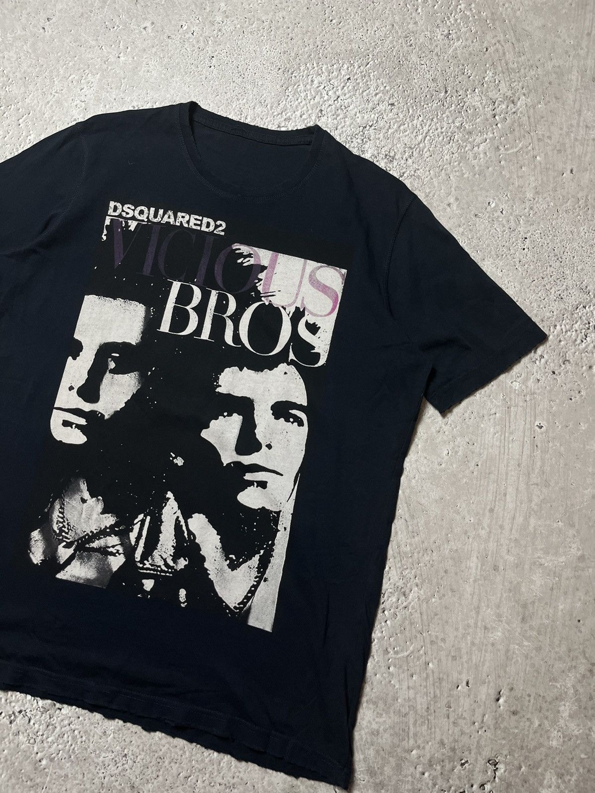 Dsquared2 Dsquared2 Vicious Bros distressed t shirt tee Size US L / EU 52-54 / 3 - 2 Thumbnail