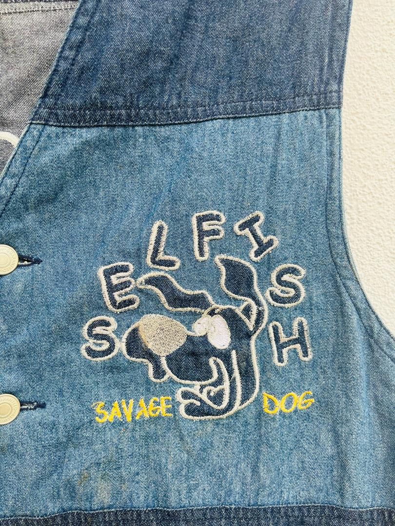 Japanese Brand Vintage Savege Selfish Dog Japanese Designer Fashion Style Size US M / EU 48-50 / 2 - 4 Thumbnail