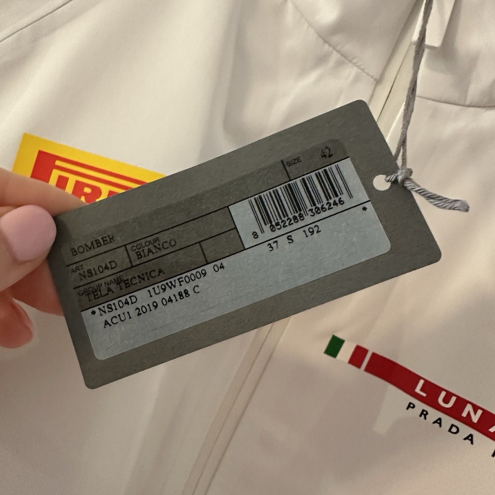 Prada NWT PRADA LUNA Rossa Pirelli Jacket Windbreaker Coat Nylon S Size M / US 6-8 / IT 42-44 - 4 Thumbnail