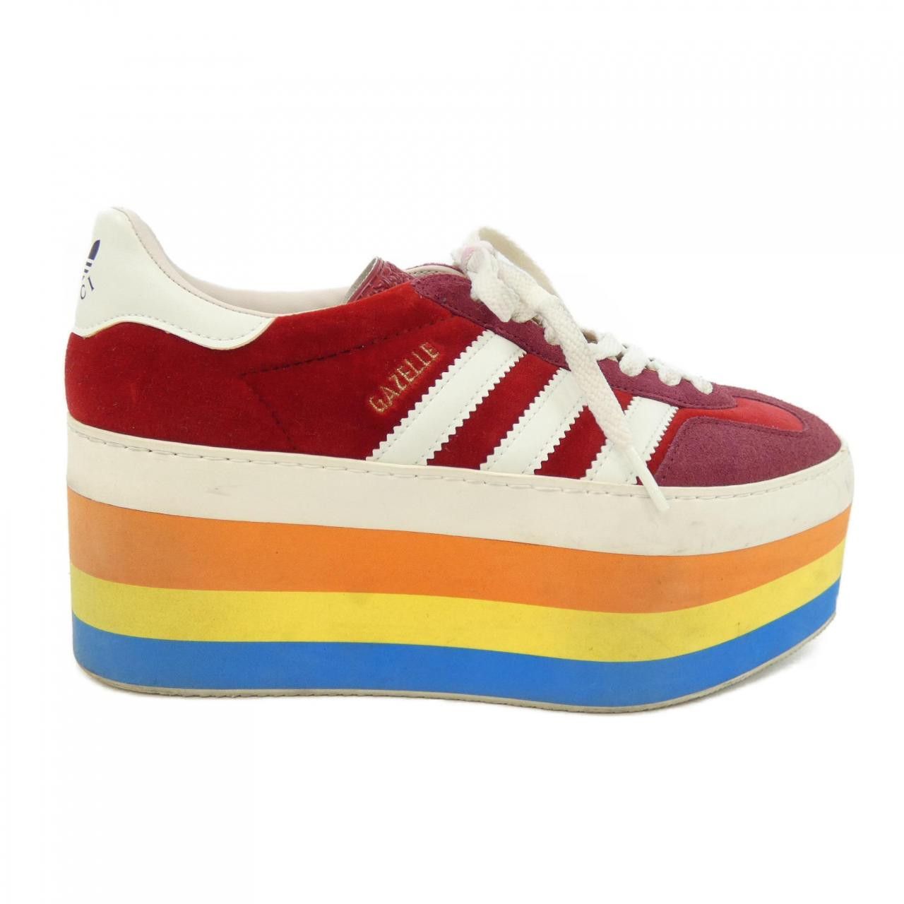 Gucci Gucci Gucci Sneakers Leather Shoes 707871 9STU0 DUTY FREE for USA Size ONE SIZE - 1 Thumbnail