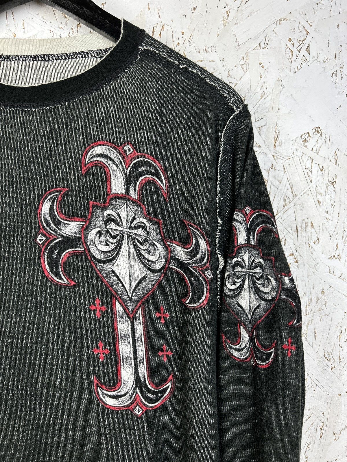 Affliction Reversible Thermal Affliction Y2K Vintage Tattoo Long Sleeve Size US XL / EU 56 / 4 - 10 Thumbnail