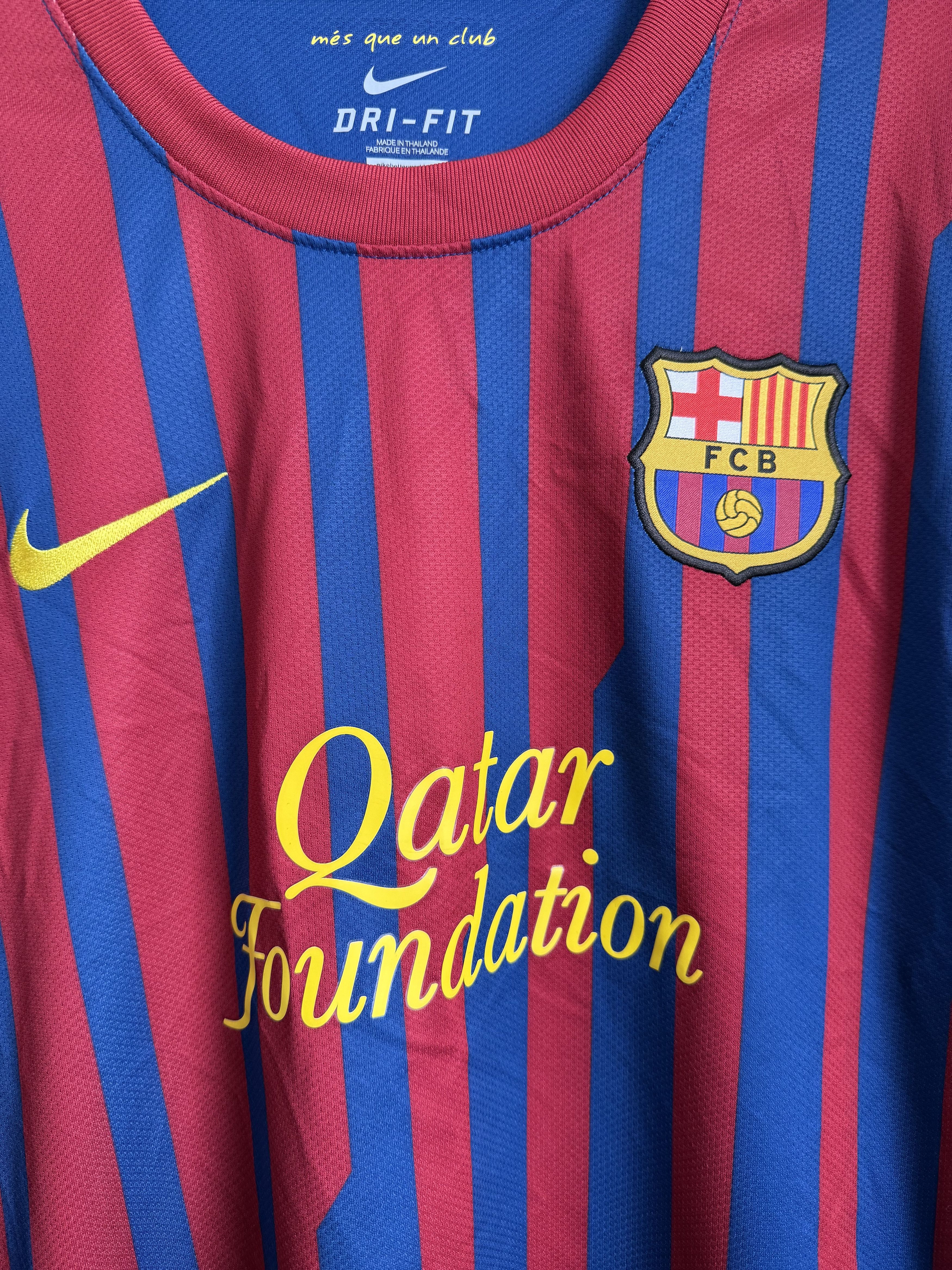 Nike Nike FC Barcelona 2011/12 Home Jersey Messi Size US XL / EU 56 / 4 - 5 Thumbnail