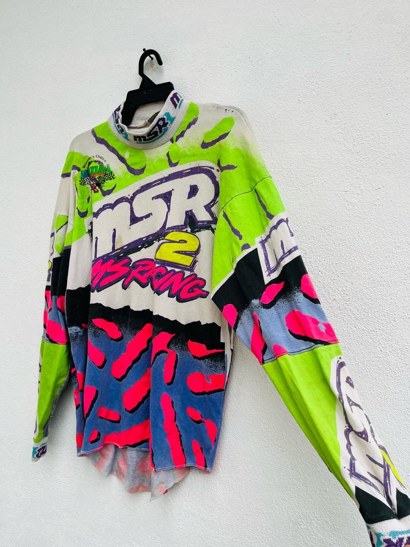 Vintage Vintage MSR Racing Motorcross Fashion Style Size US L / EU 52-54 / 3 - 5 Thumbnail
