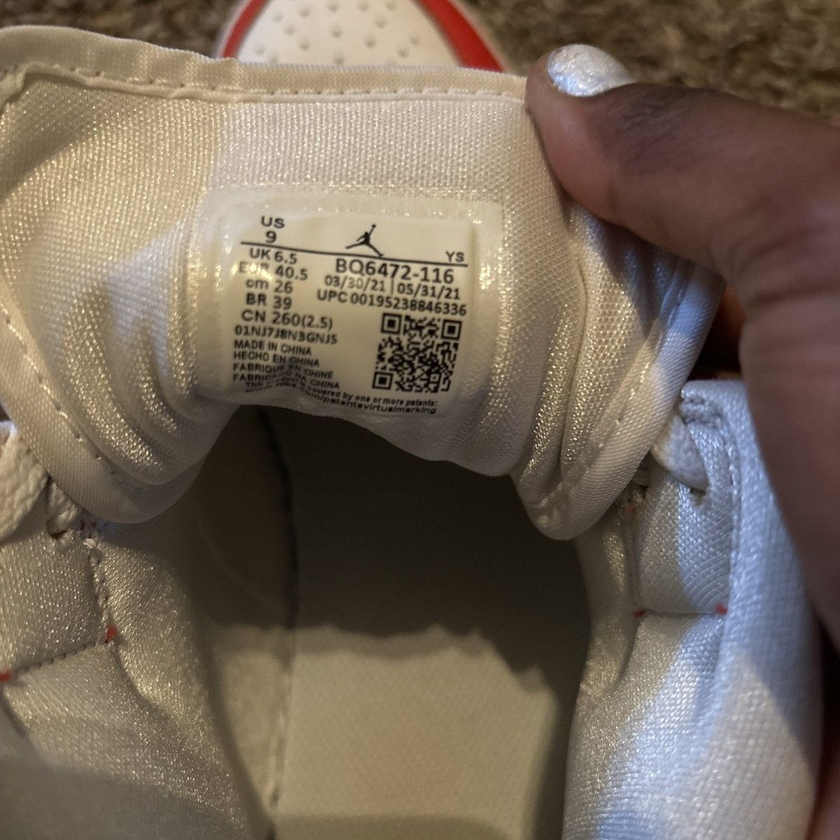 Jordan Brand Jordan athletic womens Size US 9 / IT 39 - 8 Thumbnail