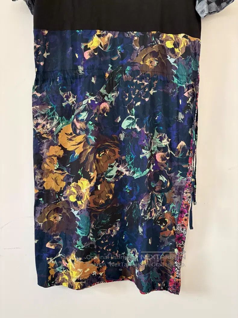 Dries Van Noten Dries Van Noten Spliced Printed Dress Size XS / US 0-2 / IT 36-38 - 4 Thumbnail