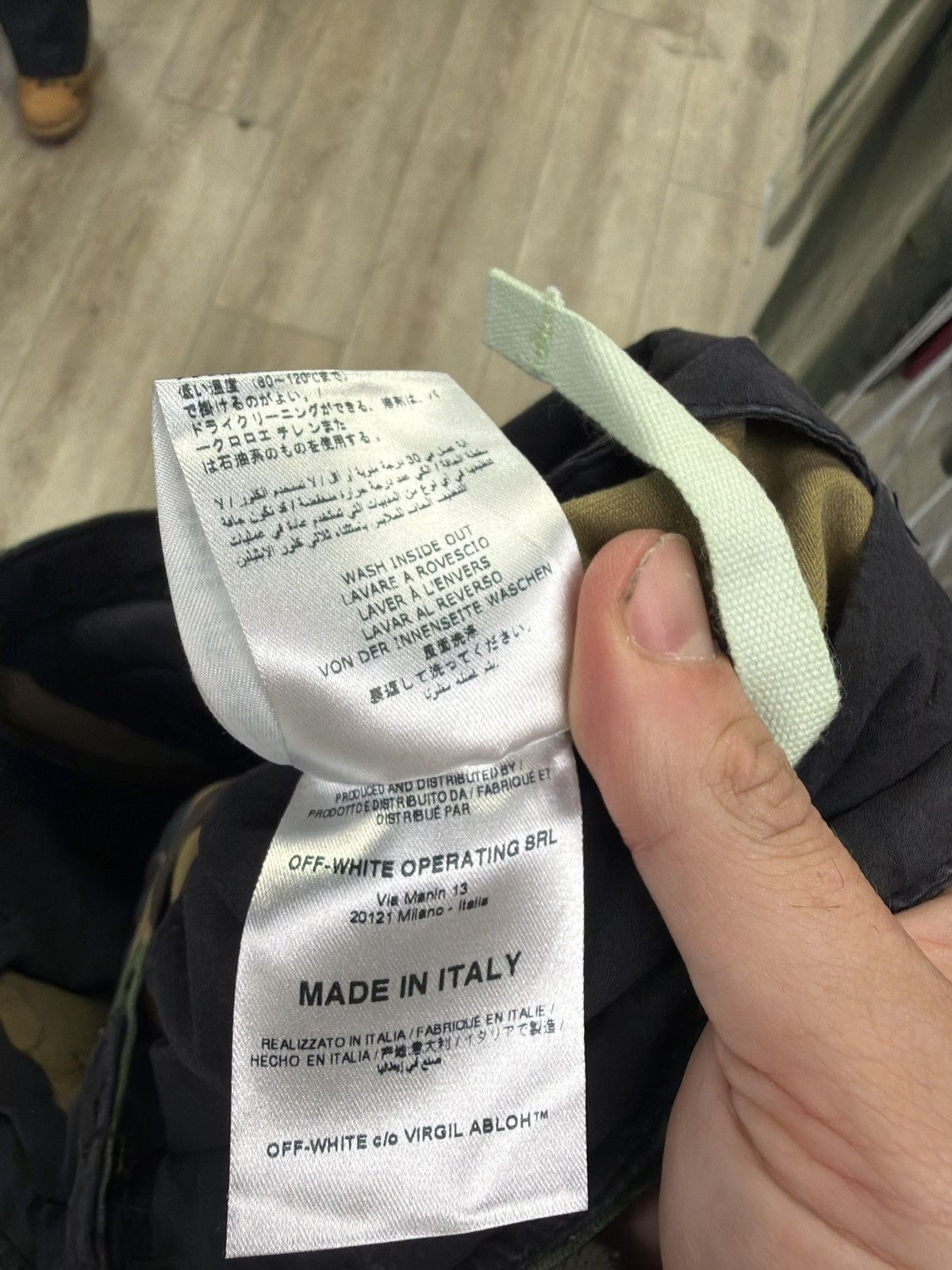 Virgil Abloh Off-White Camo Pants Size US 32 / EU 48 - 3 Thumbnail