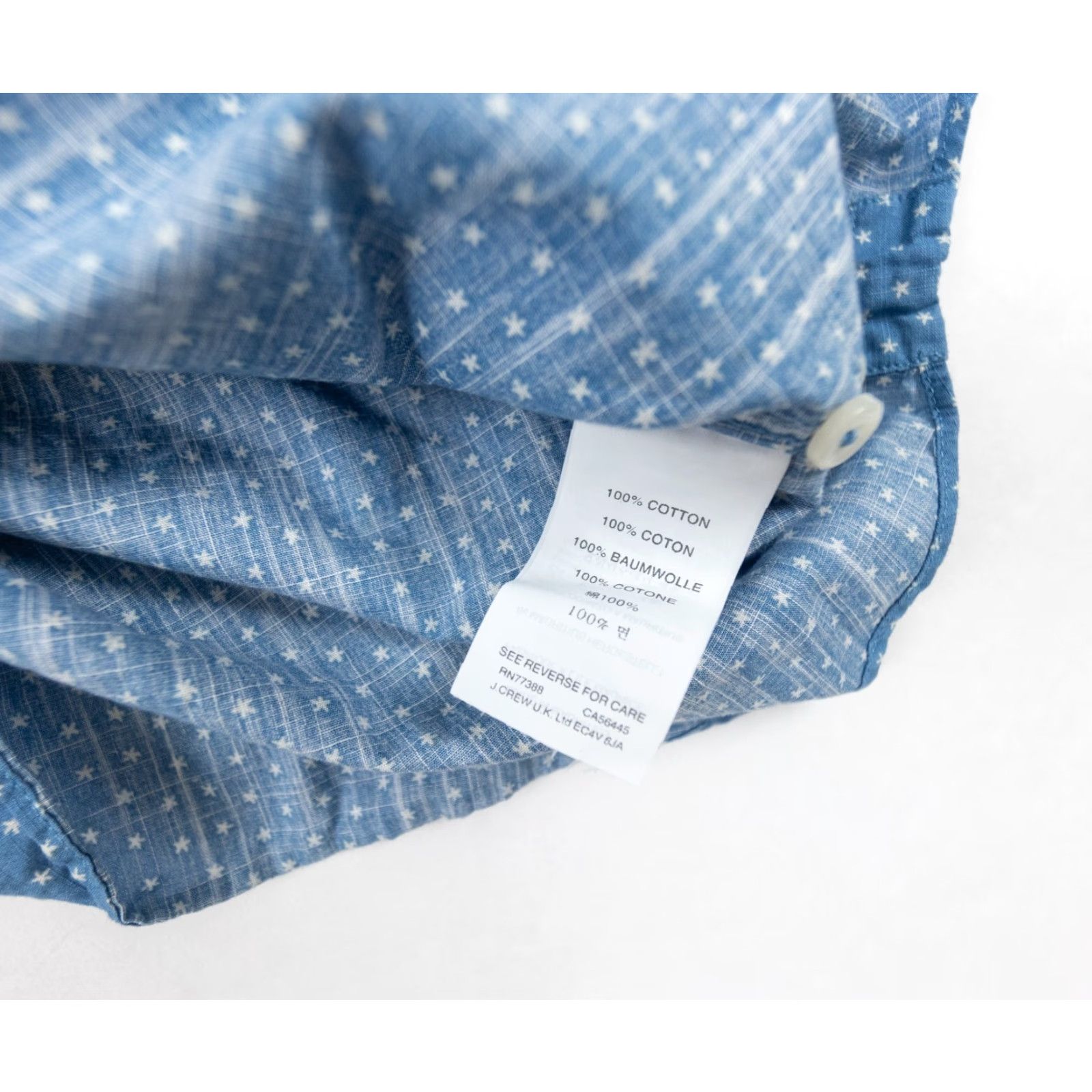 J.Crew J.CREW Men's Long Sleeve Button Down Shirt XL Blue Slim Fit Preppy Size US XL / EU 56 / 4 - 6 Thumbnail